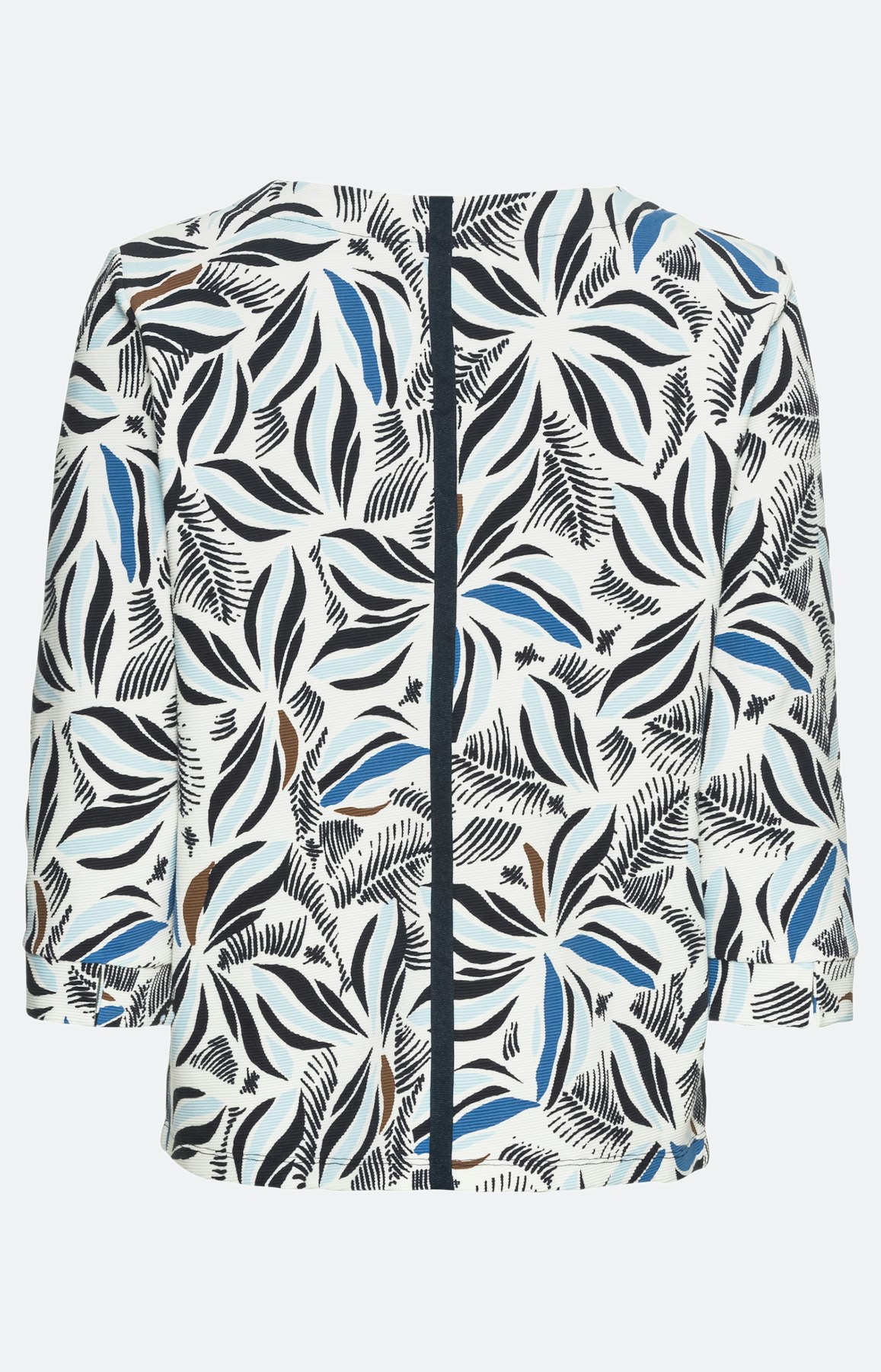 Sweatshirt mit floralem All-Over Print