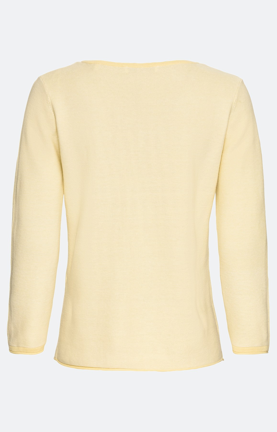 Feinstrickpullover mit 3/4-Ärmel