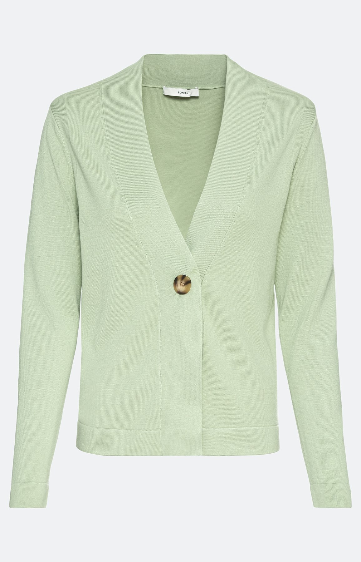 Kurzer Cardigan mit 1 Knopf