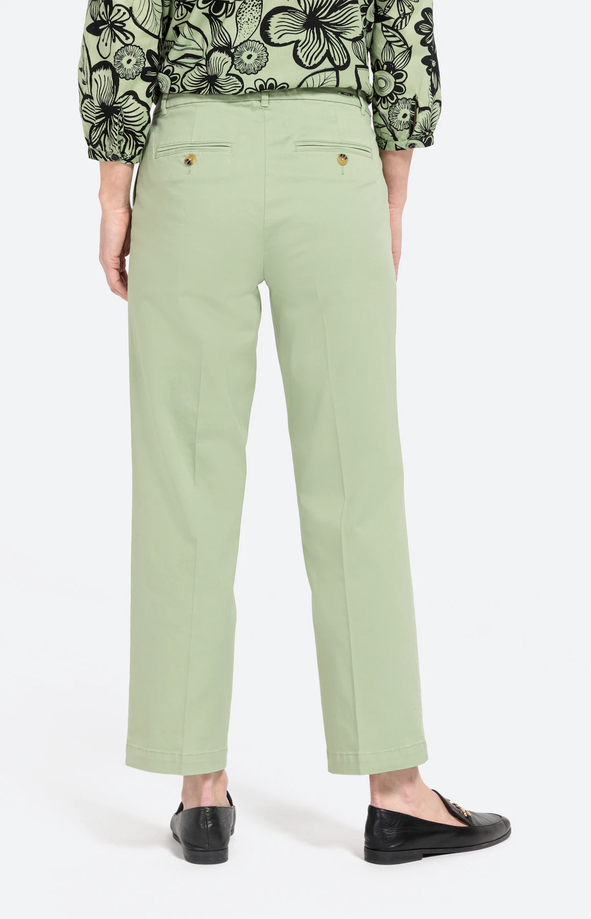 Broek met wijde pijpen