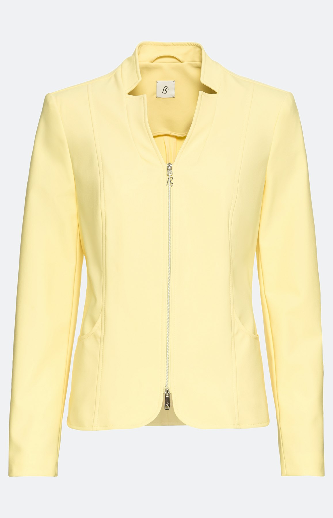 Sportlicher Blazer in Softshell-Haptik