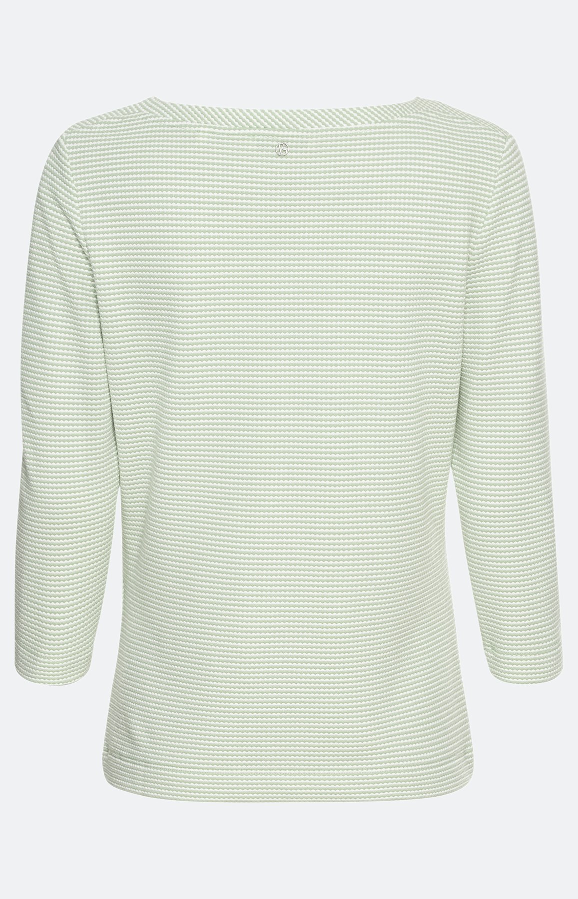 Gemustertes Sweatshirt mit 3/4-Ärmel