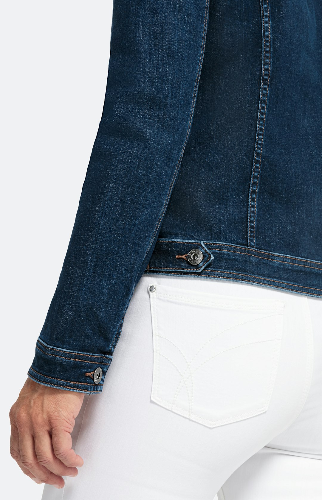 Jeansjacke aus Stretch-Denim