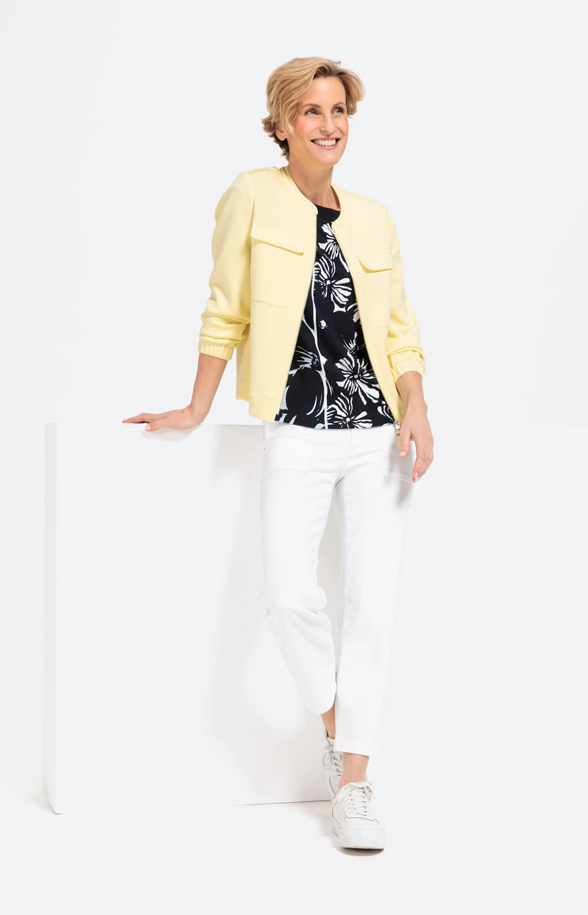 Denim-Culotte mit Stretch 26inch