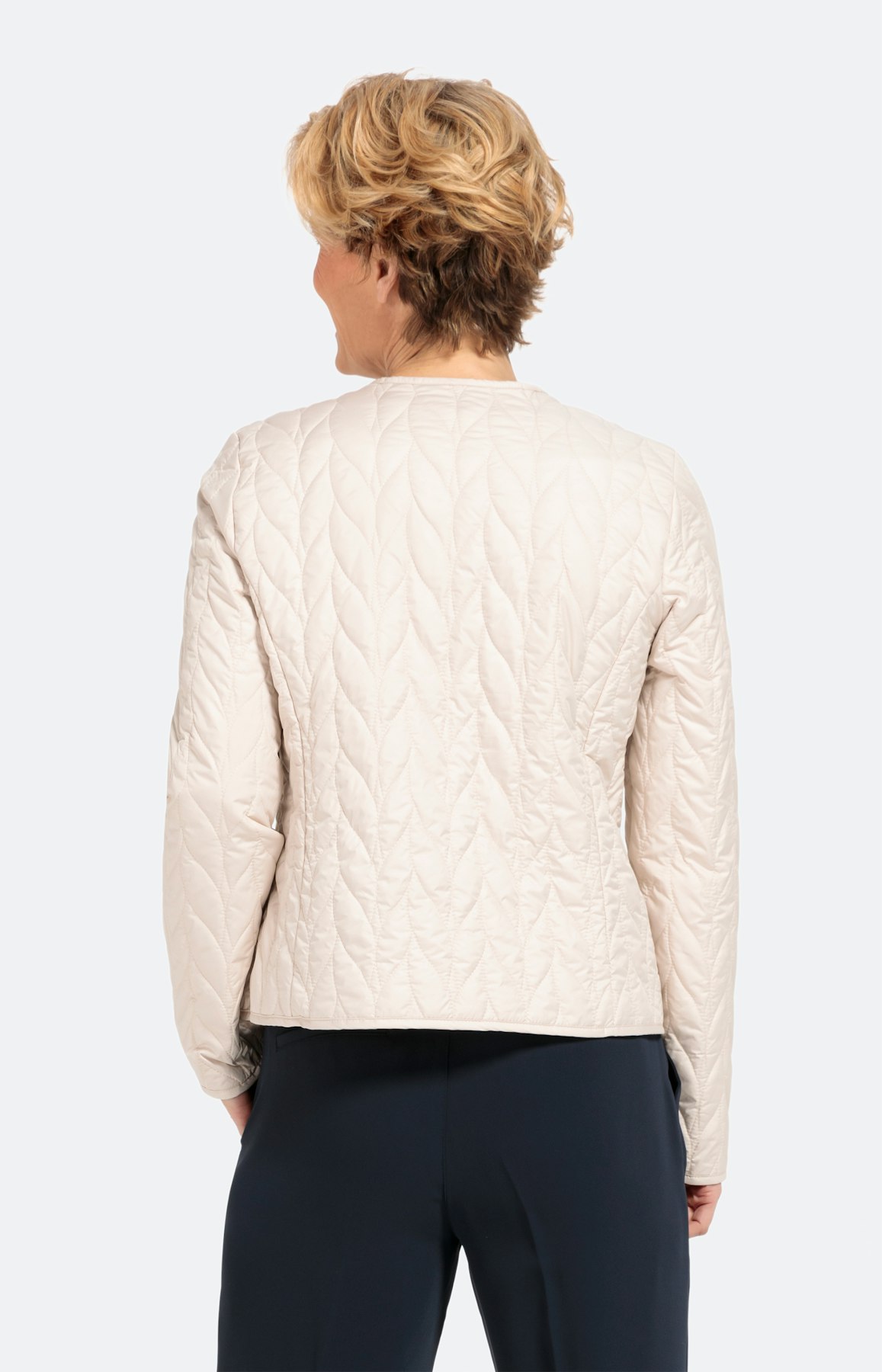 Gesteppte Sommerjacke mit Druckknöpfen