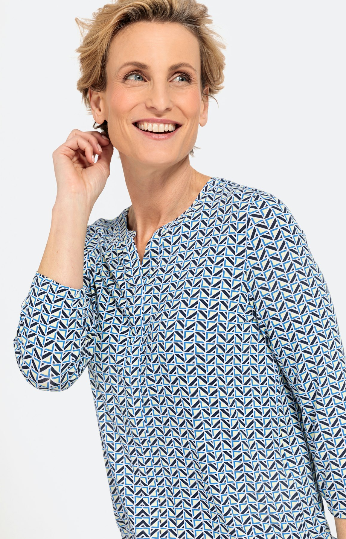 Shirt mit 3/4-Ärmellänge