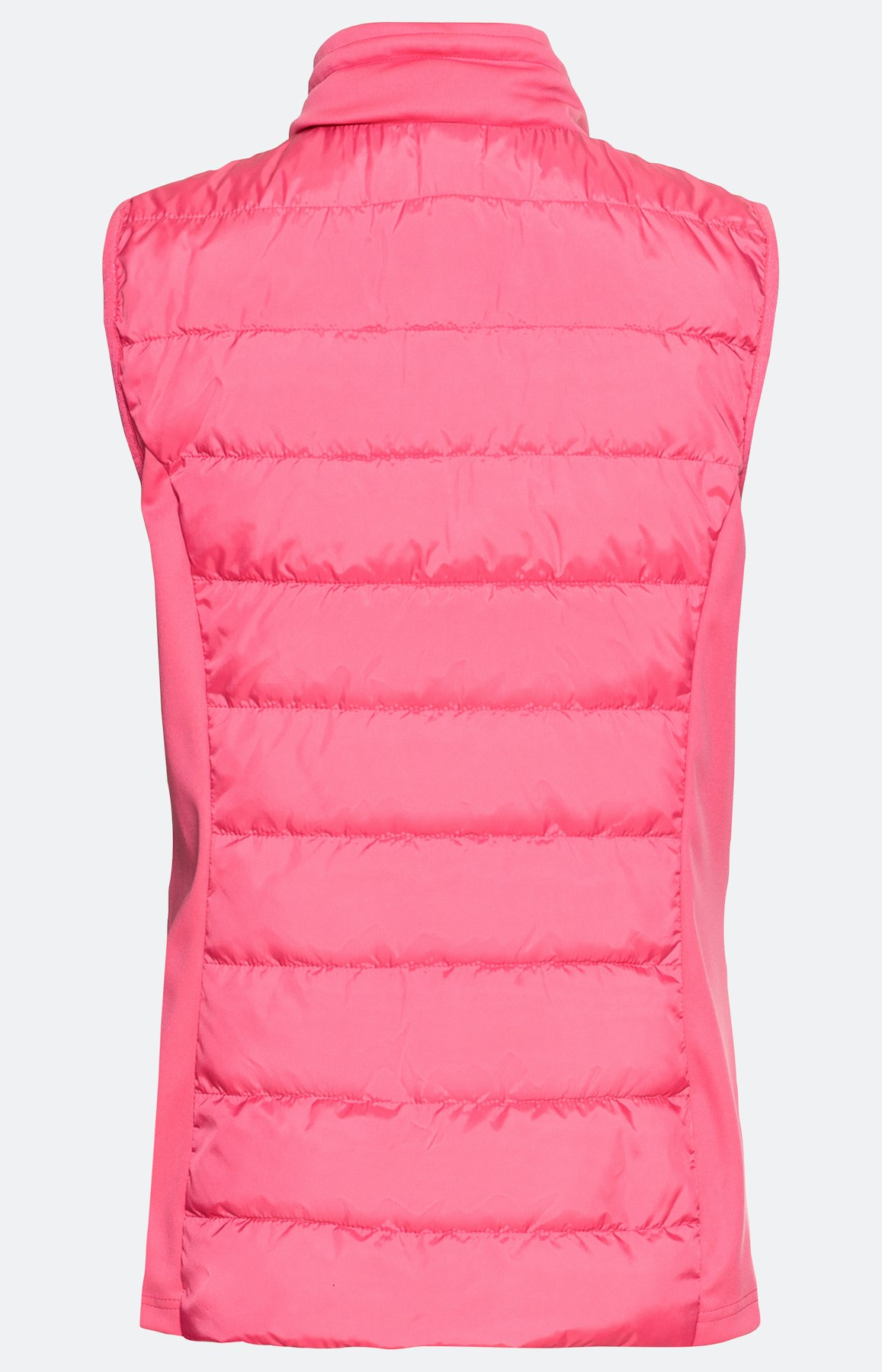 Sportive Steppweste mit Seiteneinsatz