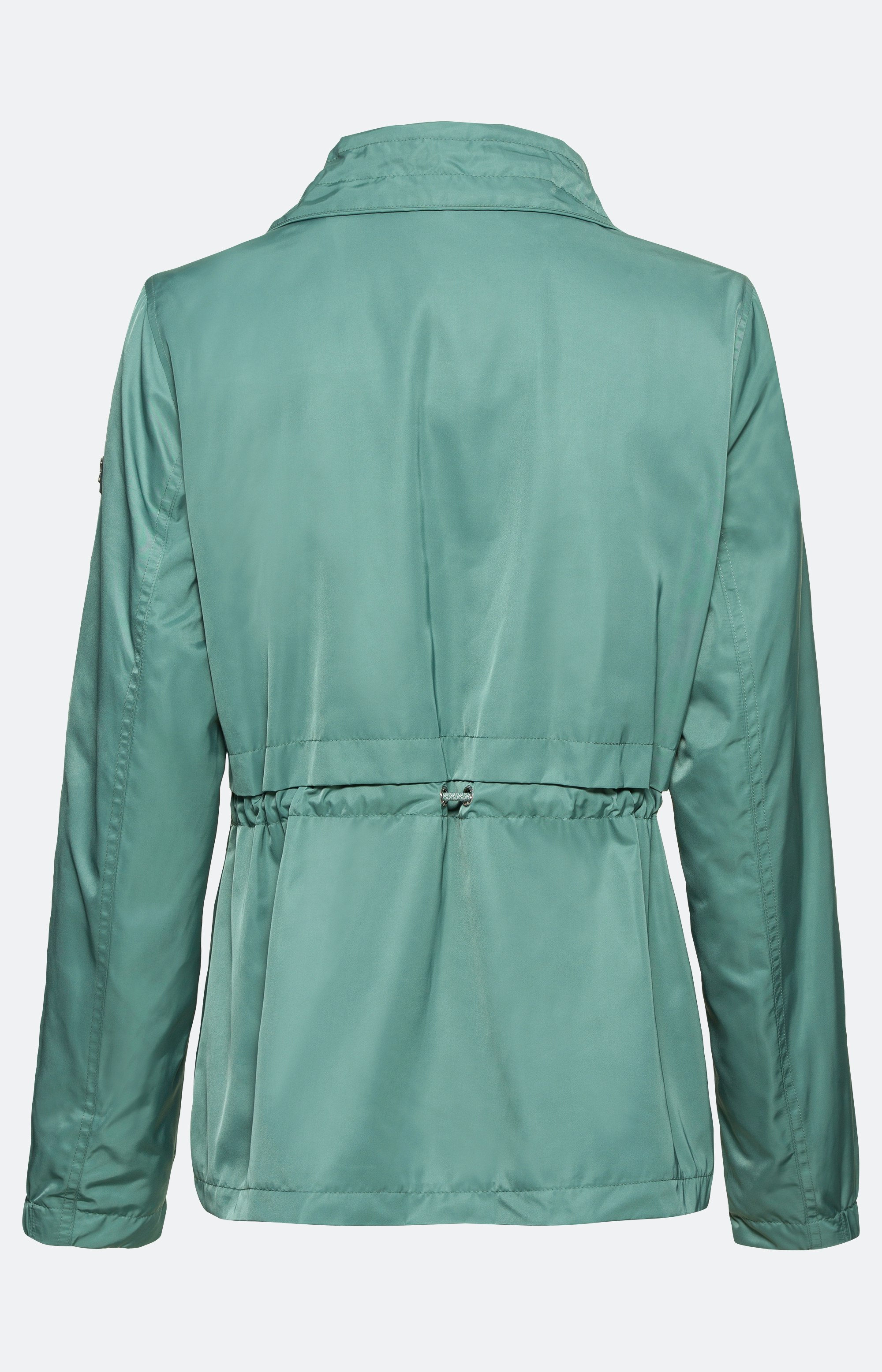 Kurze Sportliche Jacke Mit Elastischen Bündchen Kreuzworträtsel Taillierte, sportliche Sommerjacke mit hohem Kragen – Bonita