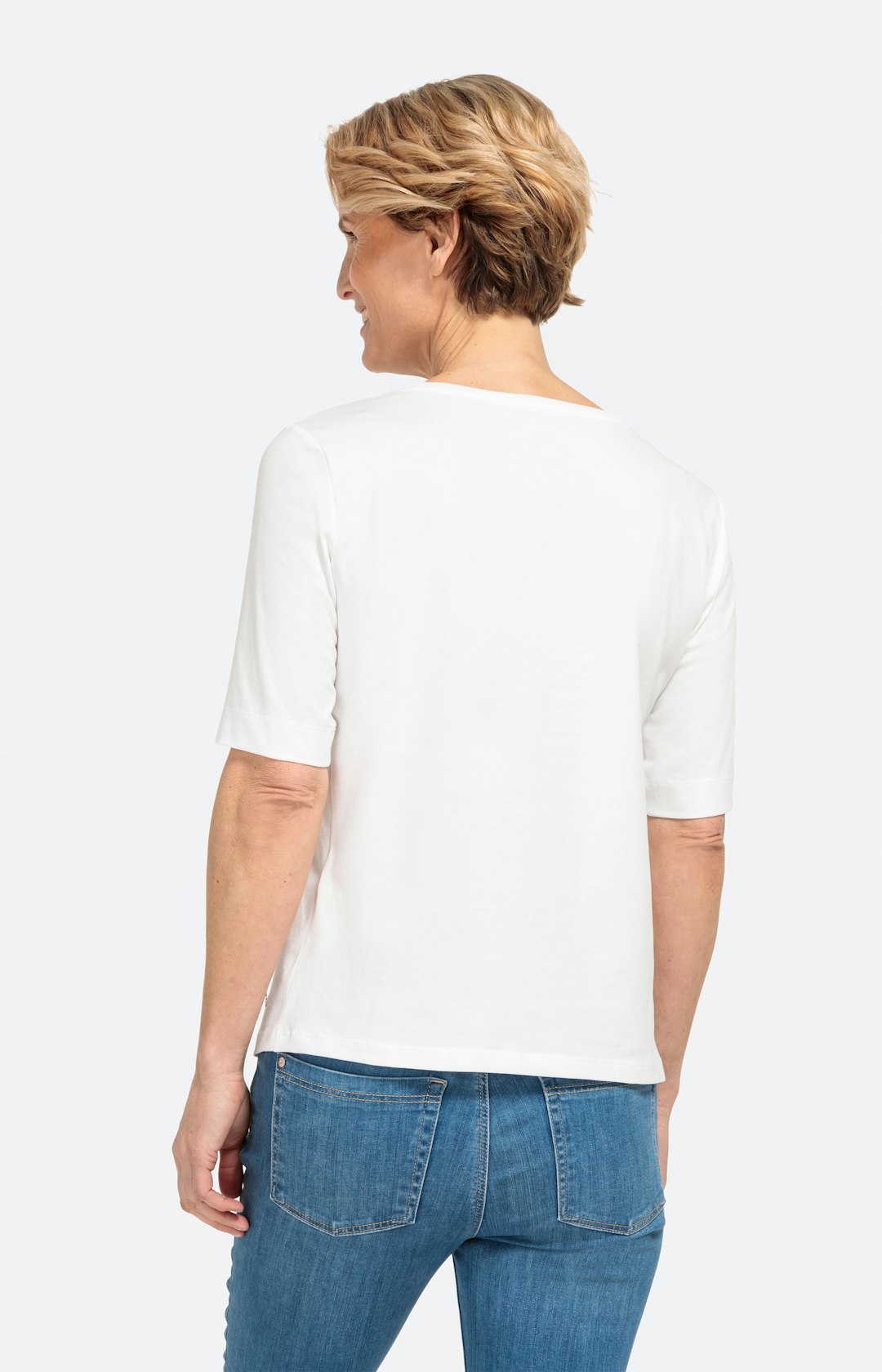 Basic Shirt mit 1/2-Arm