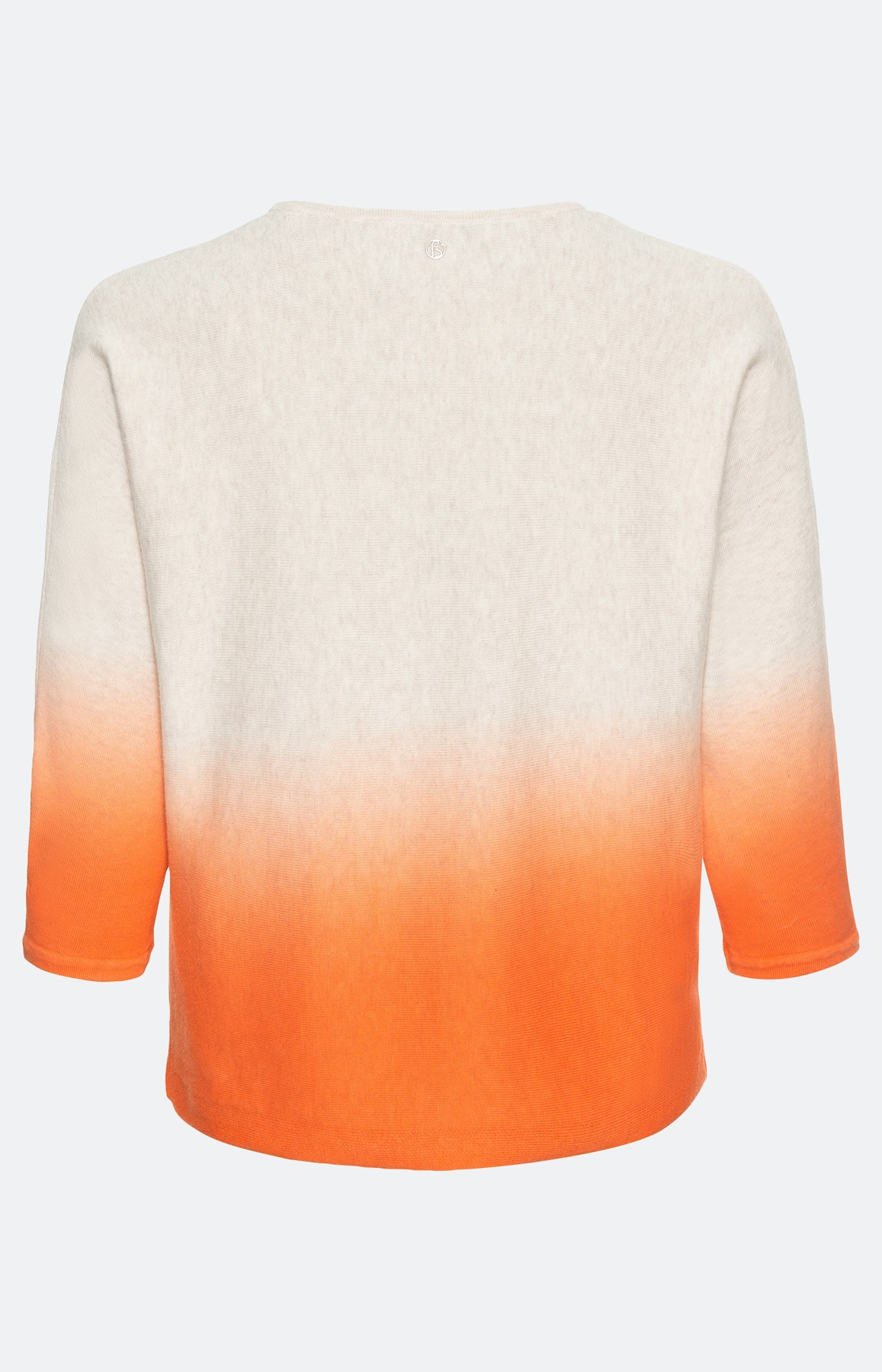 Feinstrickpullover mit Farbverlauf