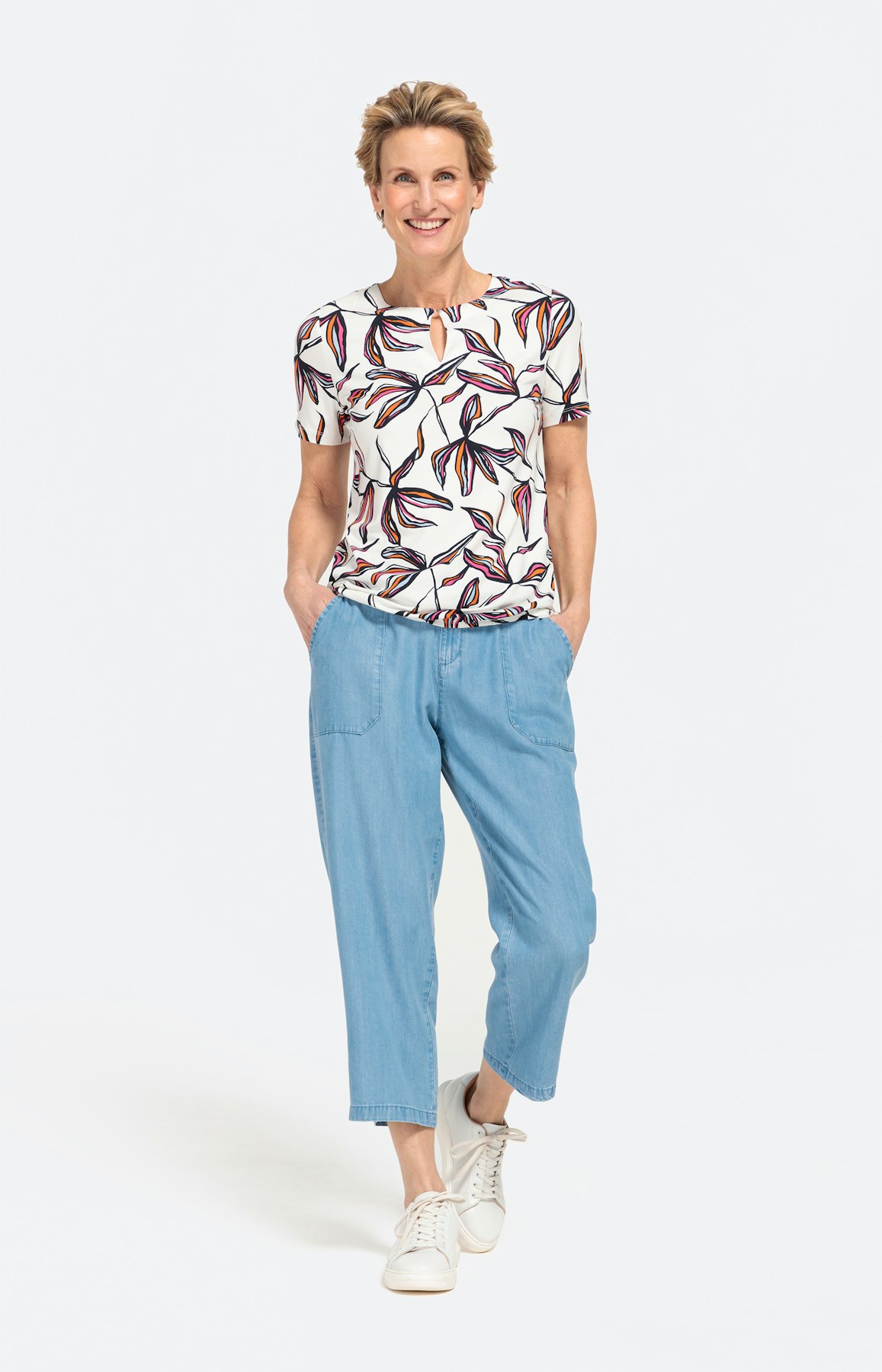 Culotte aus nachhaltigem Tencel Denim