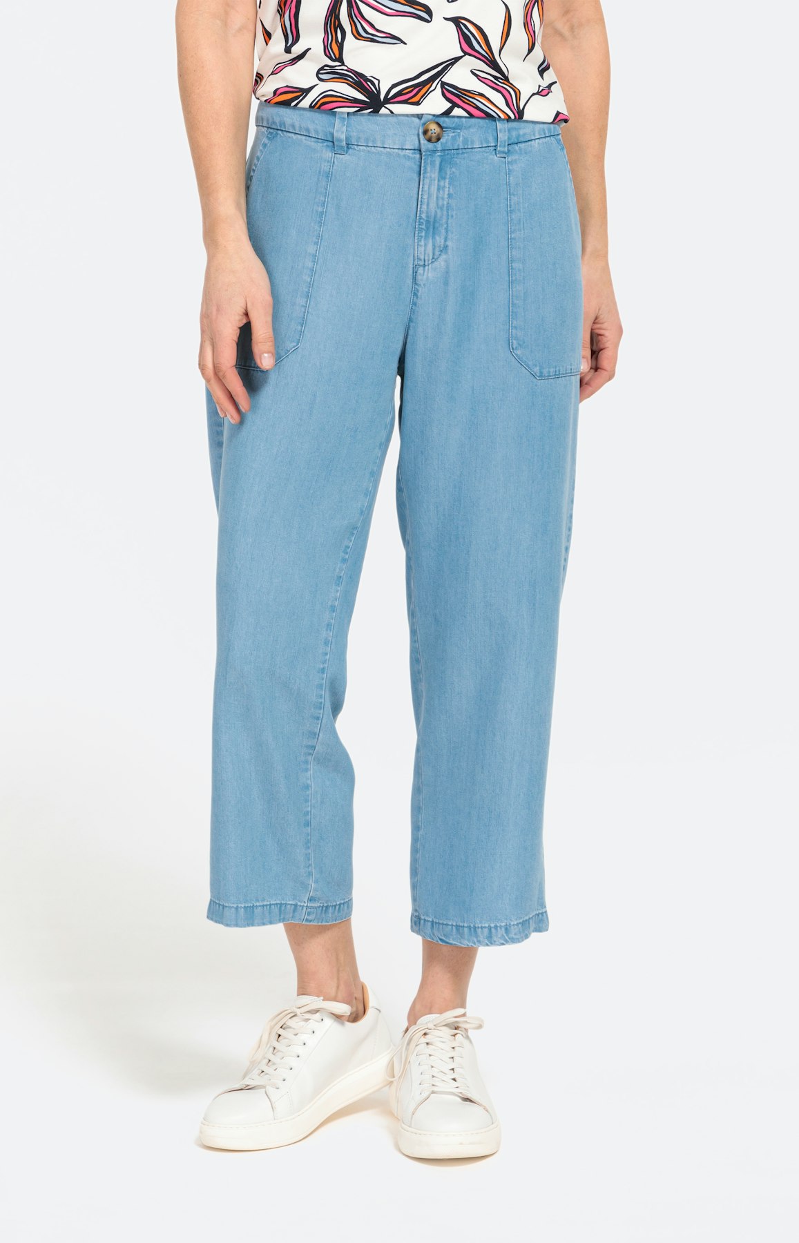 Culotte aus nachhaltigem Tencel Denim