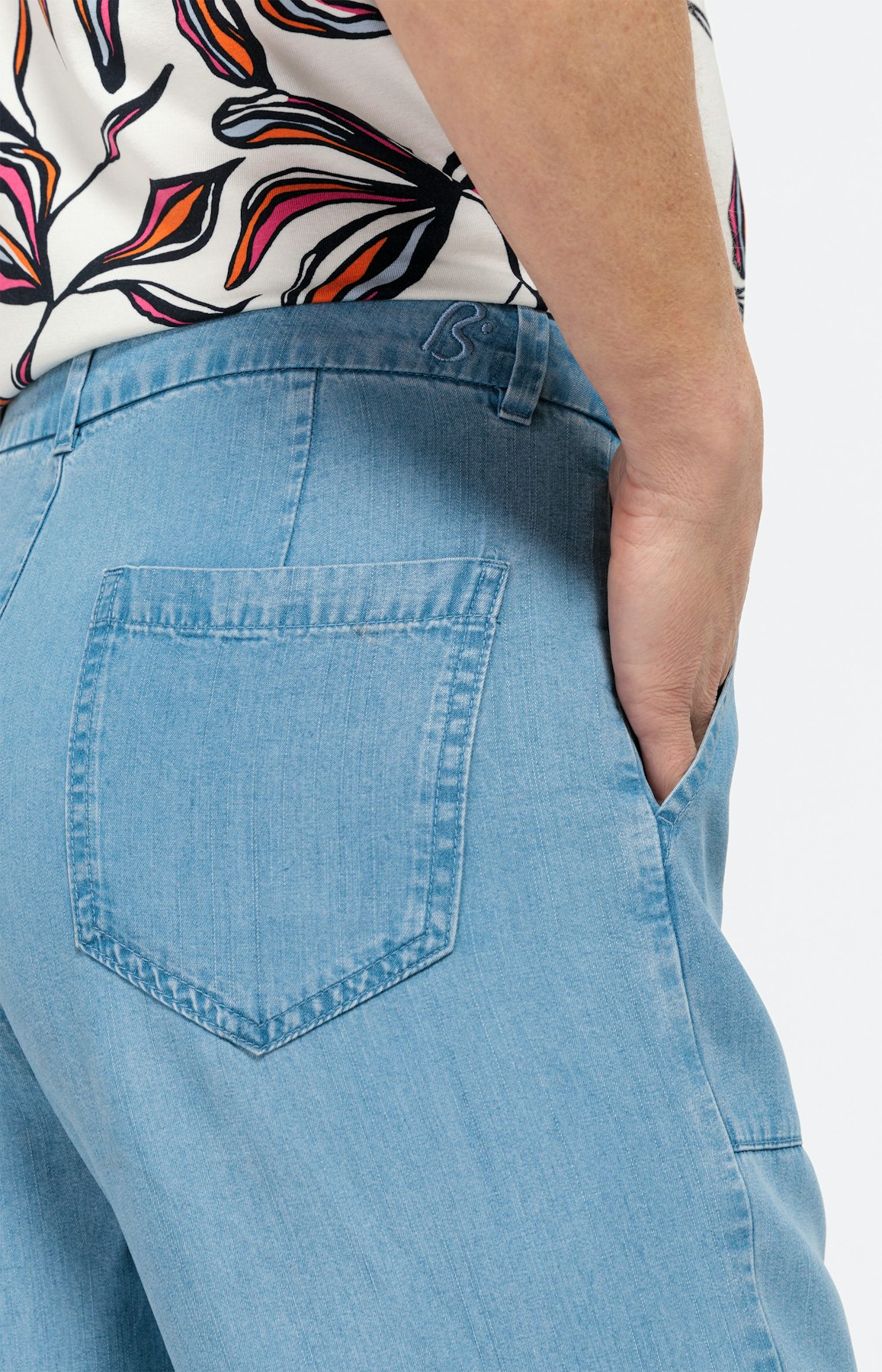 Culotte aus nachhaltigem Tencel Denim