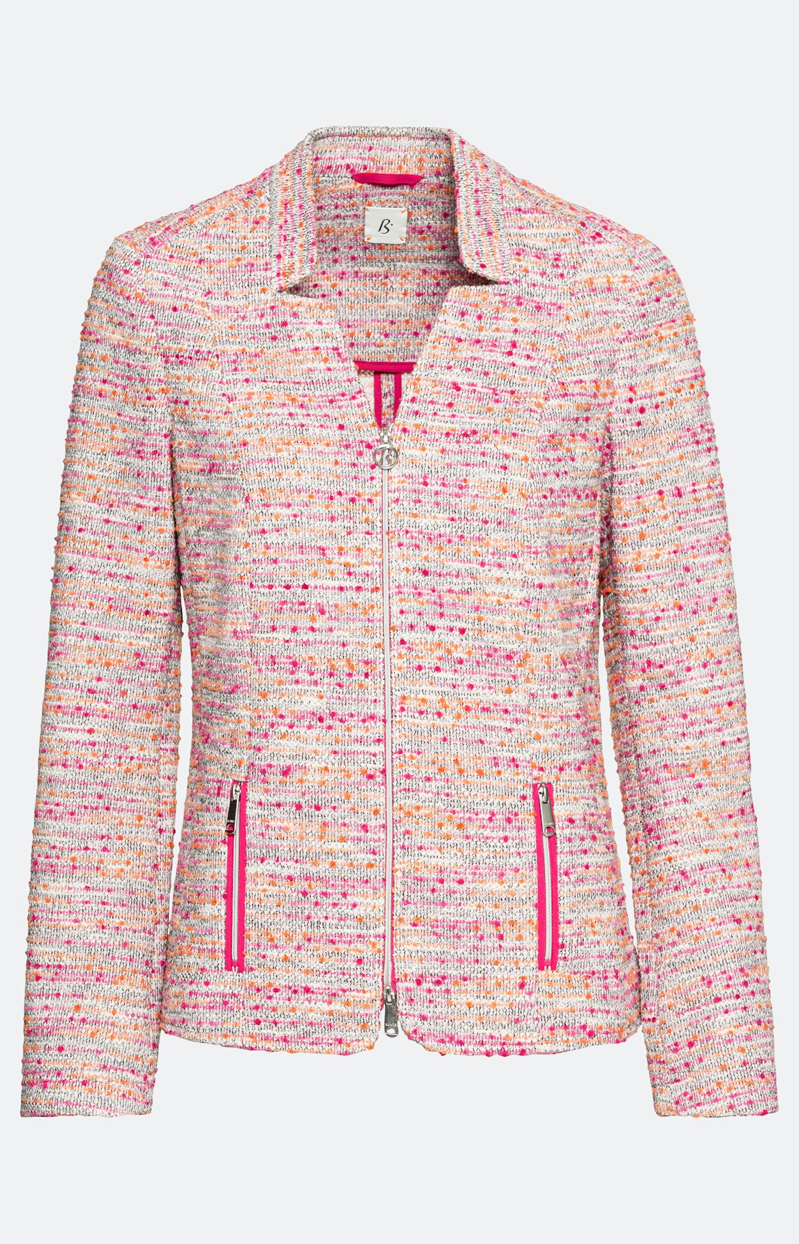 Schmal geschnittener Bouclé-Blazer