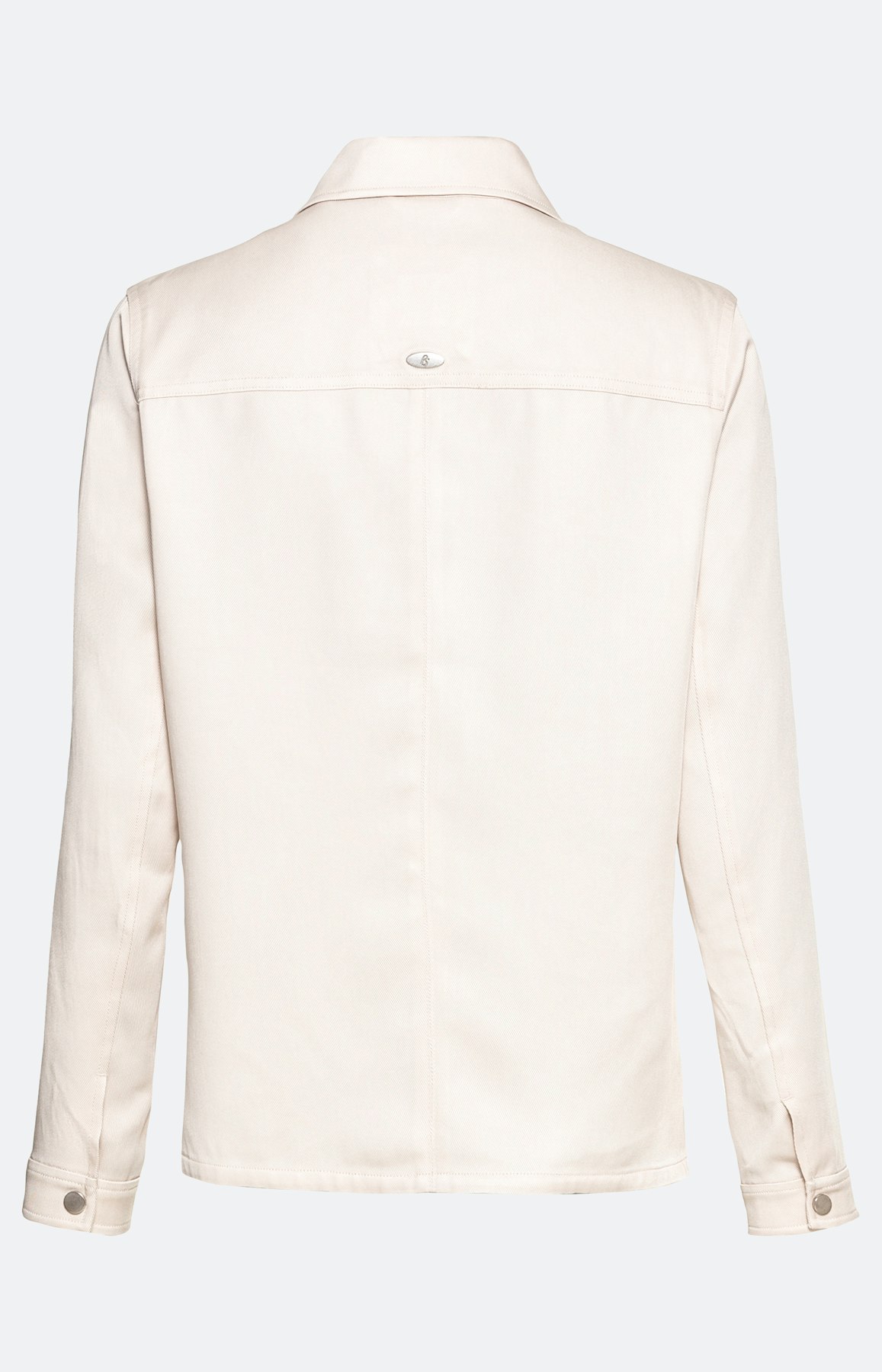 Twill-Jacke mit Umlegekragen