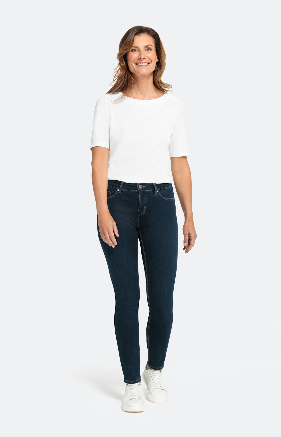 Gerade geschnittene Stretch-Jeans 26inch
