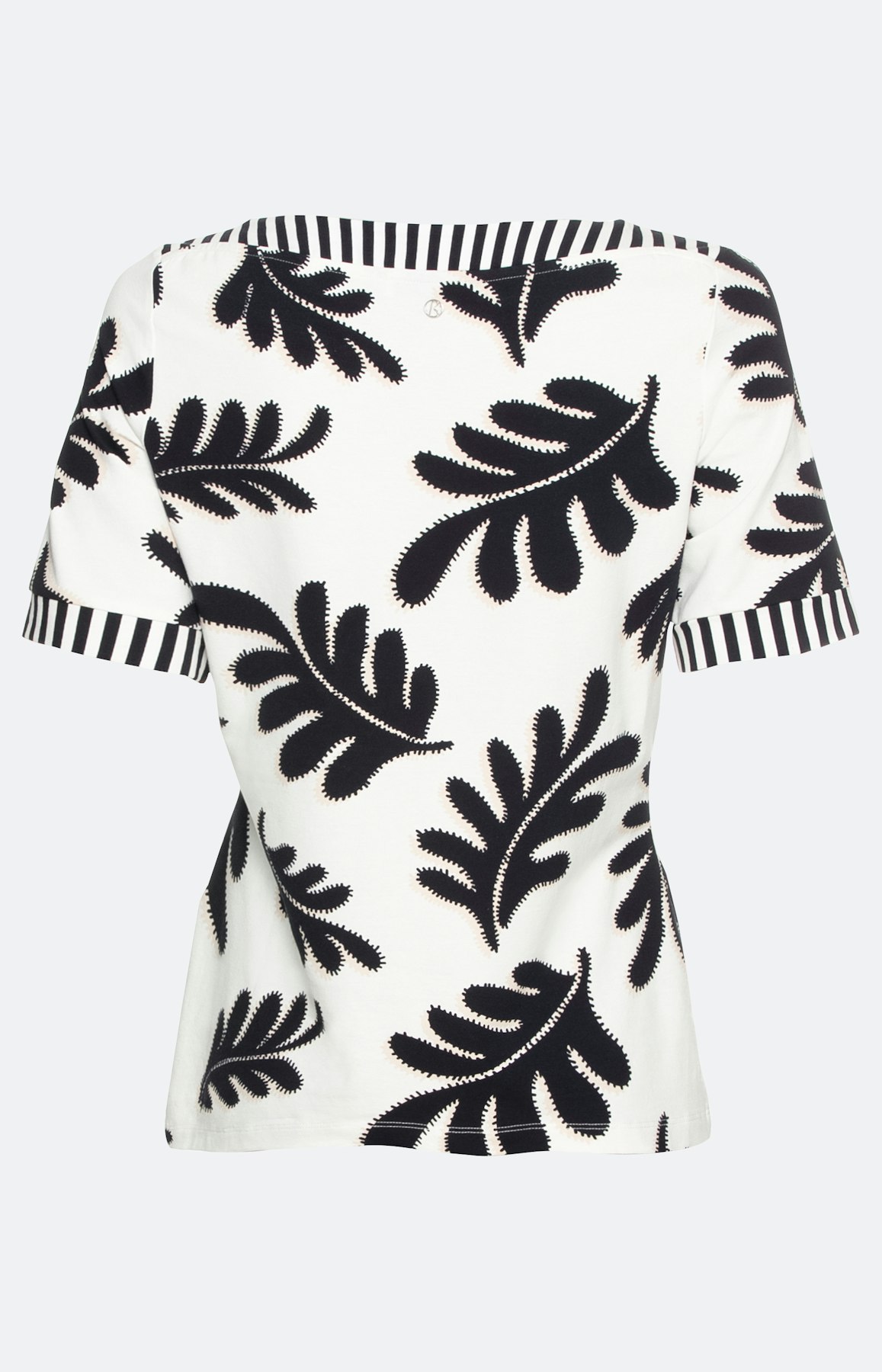 Mustermix-Shirt mit Halbarm