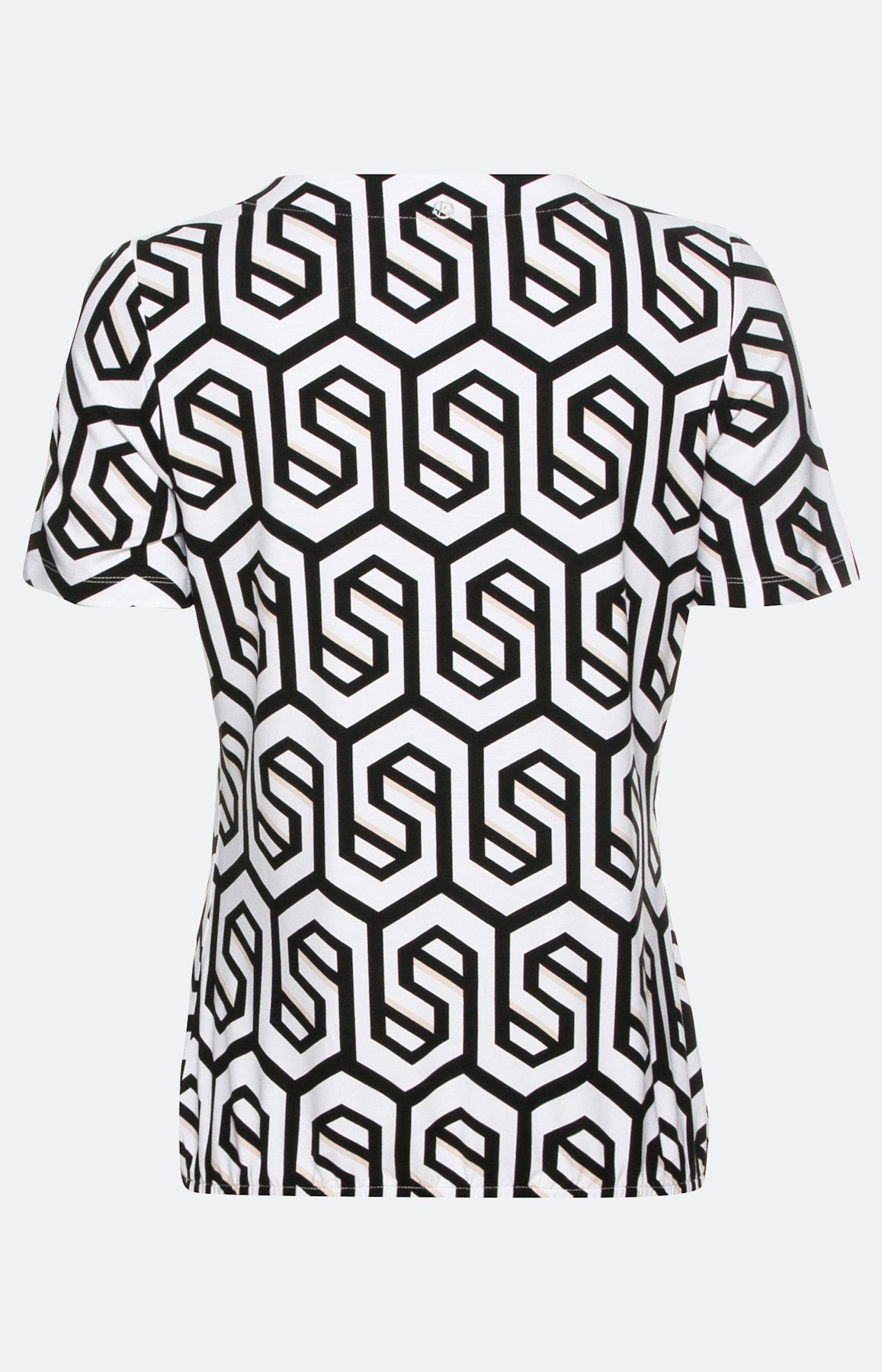 Halbarm-Shirt mit Grafik-Muster