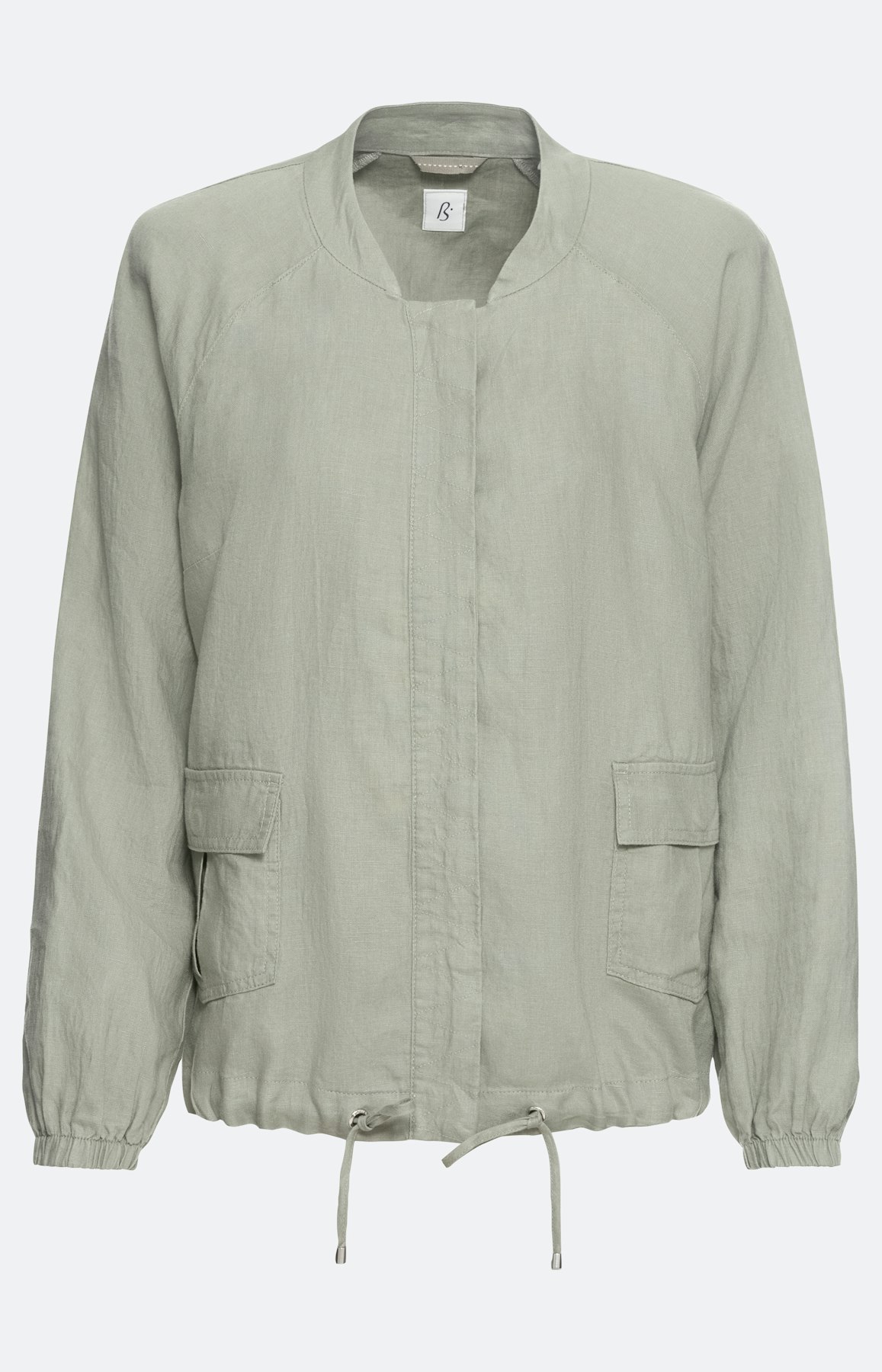 Sportive Sommerjacke aus Leinen