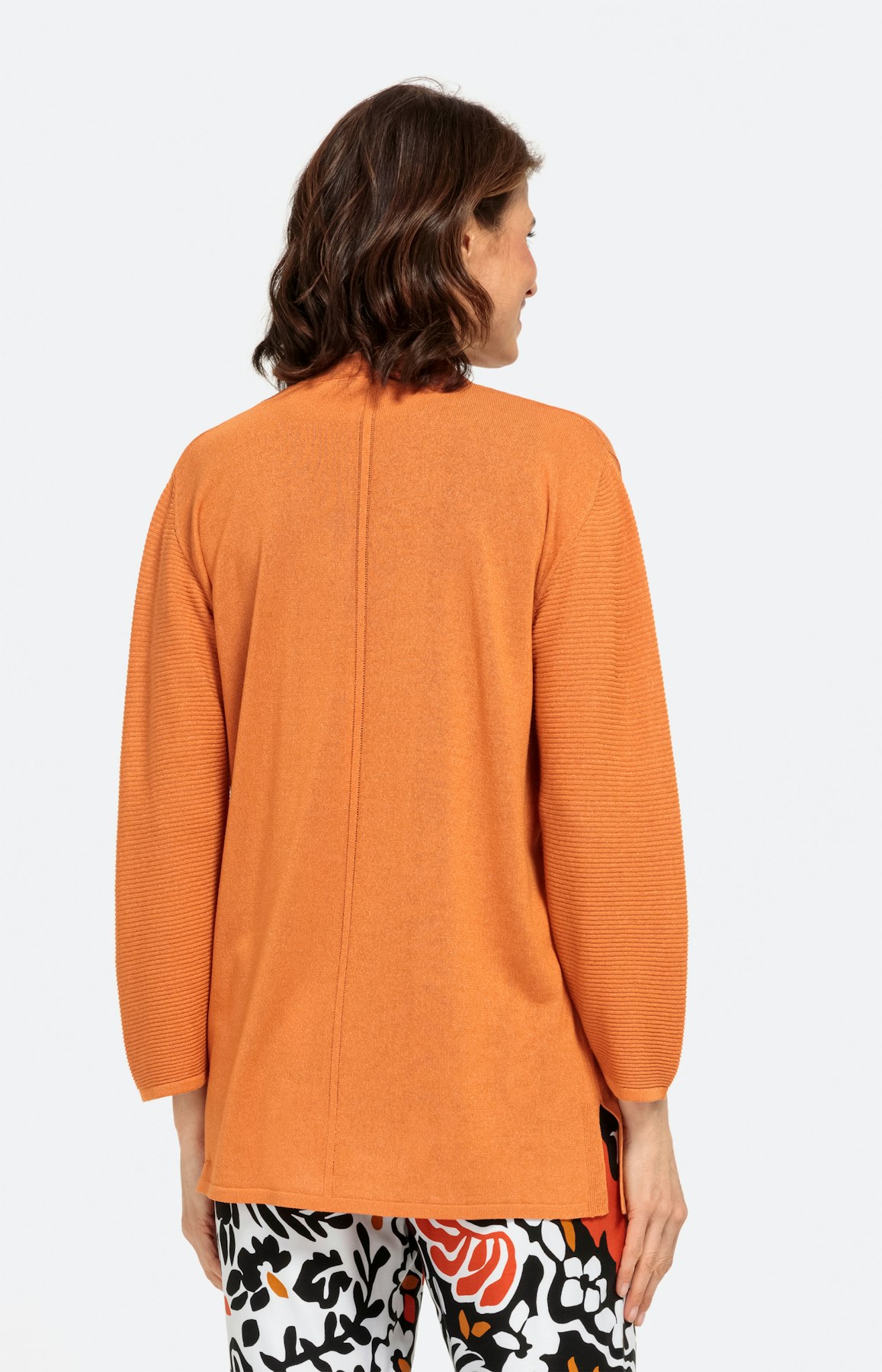 Offener Cardigan mit 7/8-Ärmel