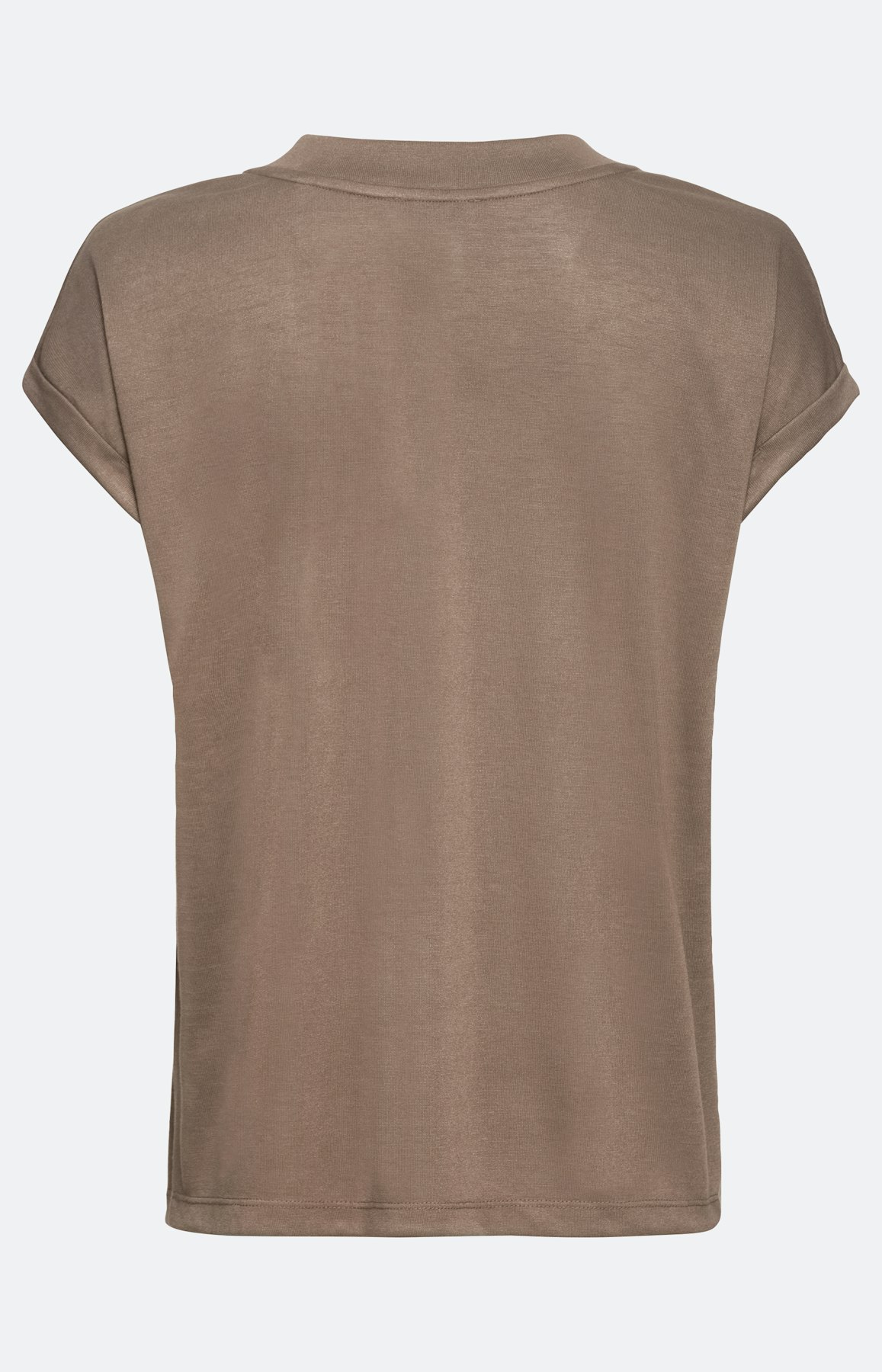 Uni-Shirt mit V-Ausschnitt