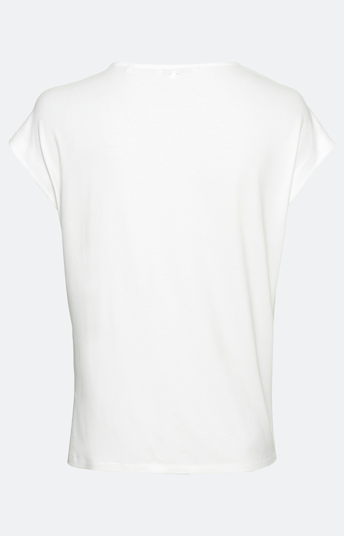 Kurzarm-Shirt mit Palmen-Print vorn