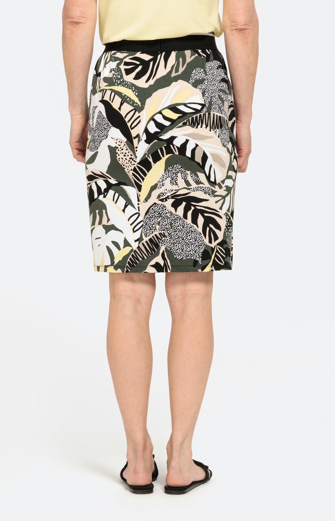 Jerseyrock mit elastischem Bund