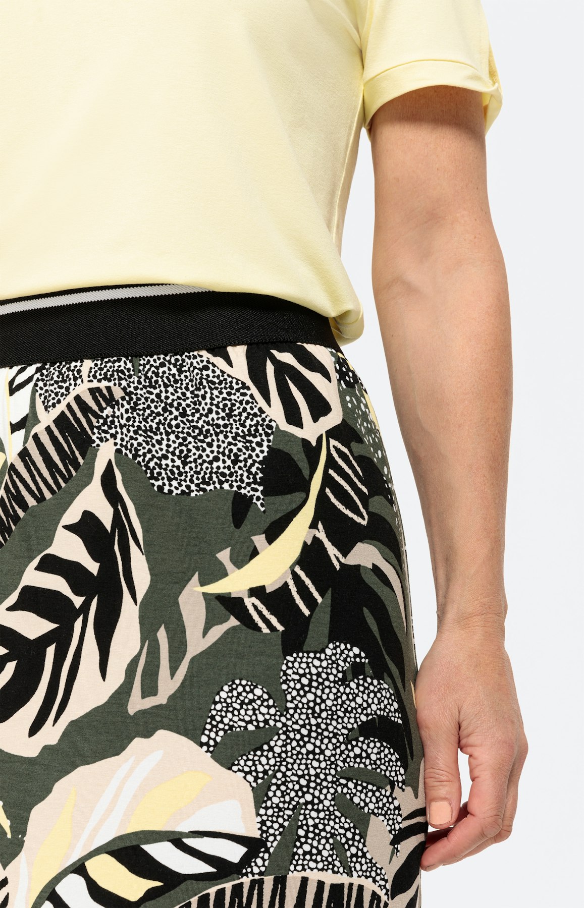 Jerseyrock mit elastischem Bund