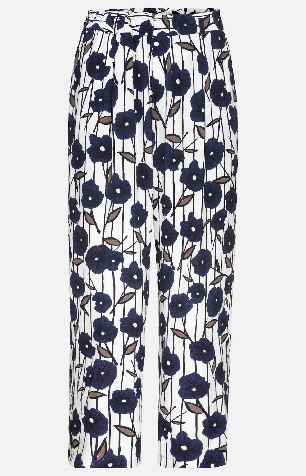 Gemusterte Culotte mit Komfortbund
