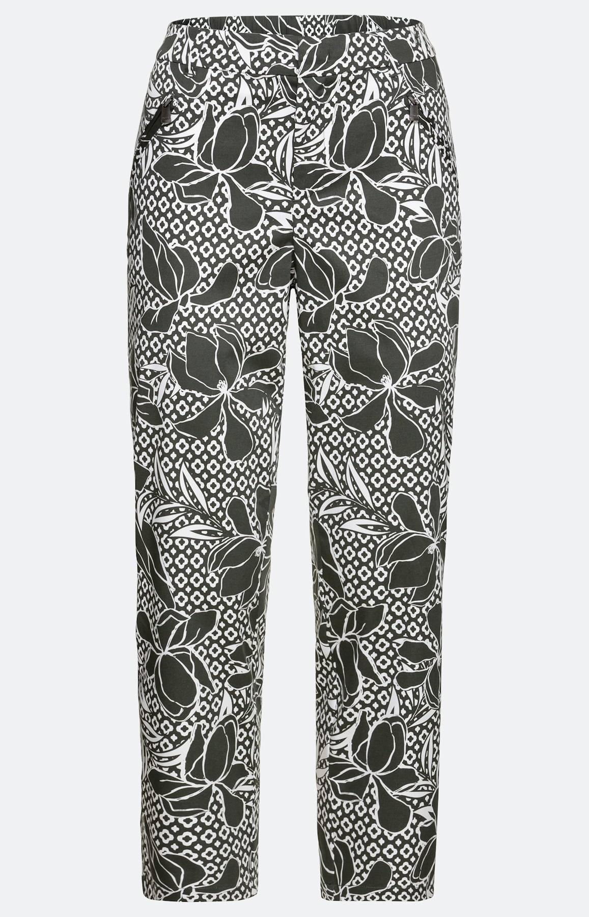 Papertouch-Hose mit teilelastischem Bund