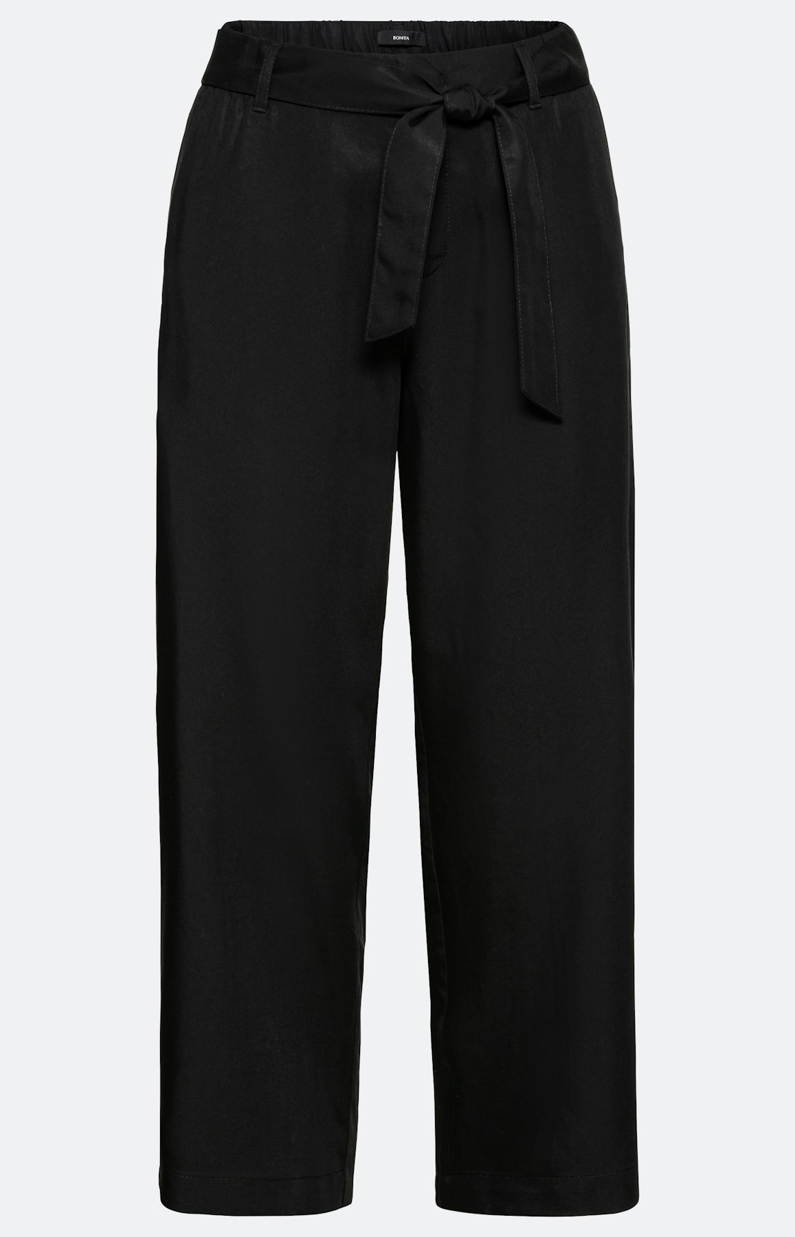 Enkelkleurige culotte met ceintuur