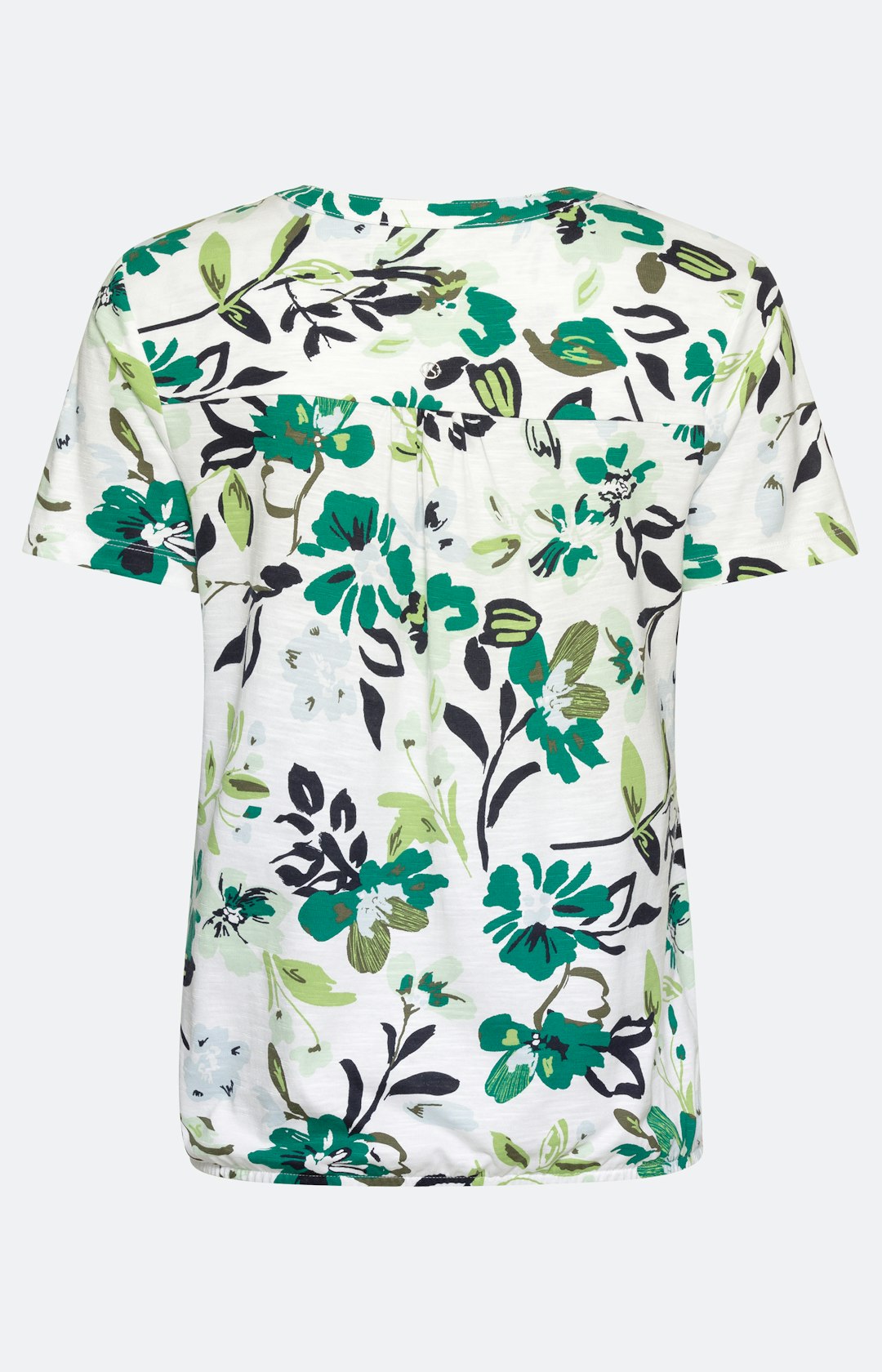 Kurzarm-Shirt mit Blumenprint