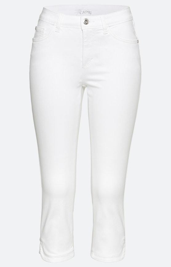 Capri-jeans met splitten 22 inch