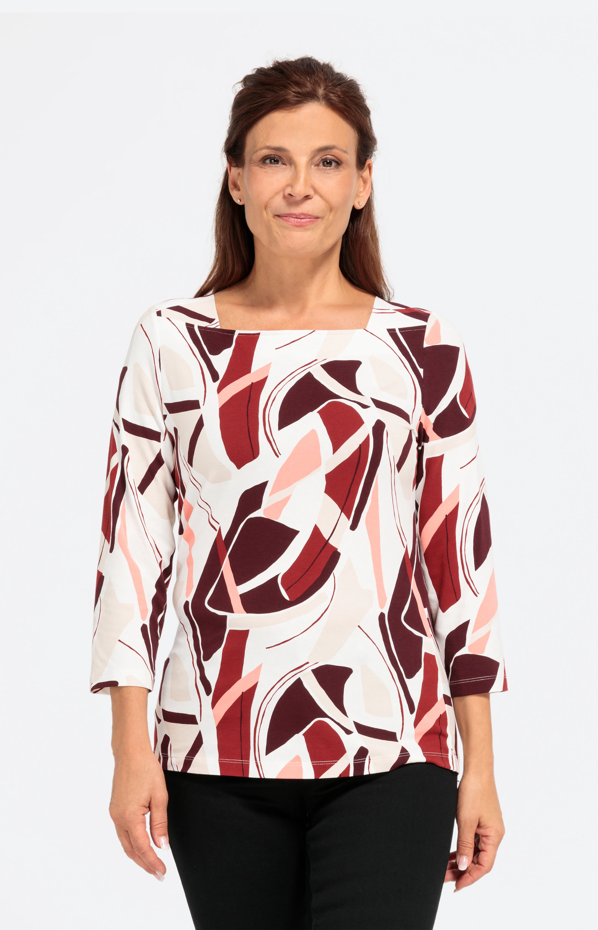 Shirt mit Diagonalstruktur main image 1