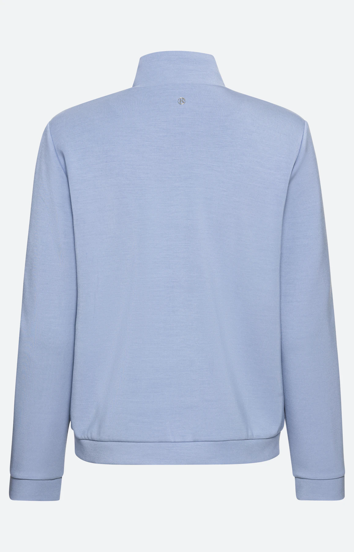 Langarm-Sweatjacke mit Kragen