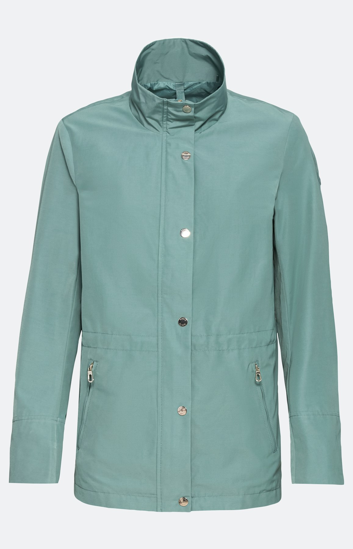 Leichter Parka mit hohem Kragen