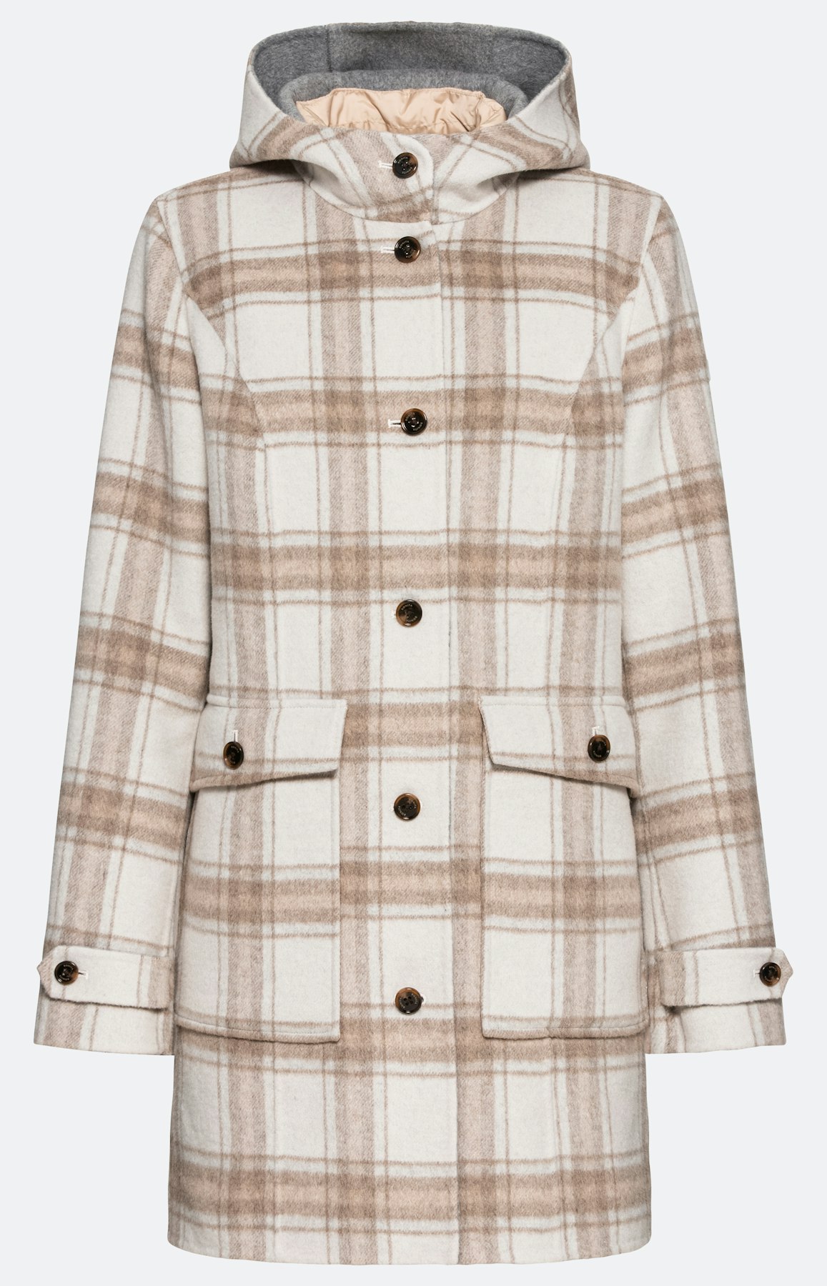 Mantel mit herausnehmbarer Weste