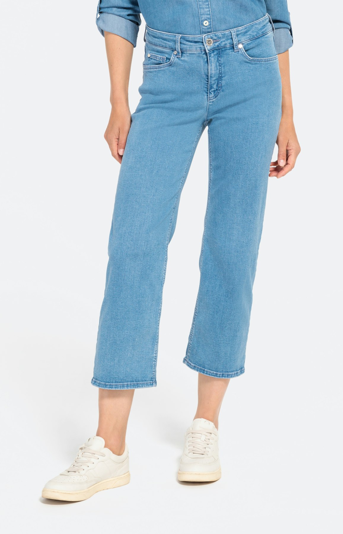 Gerade geschnittene Stretch-Jeans 26inch