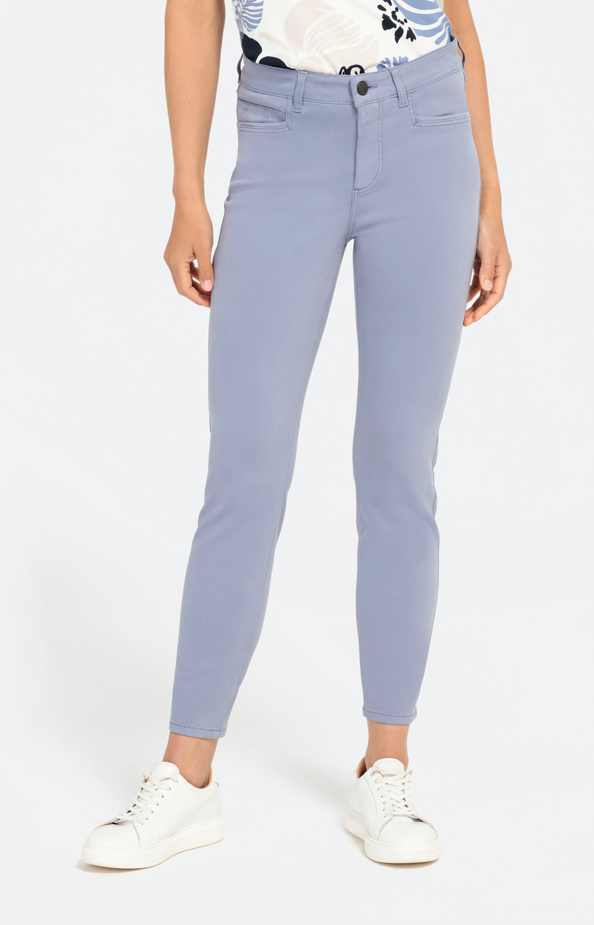 Stretch-Hose in verkürzter Länge