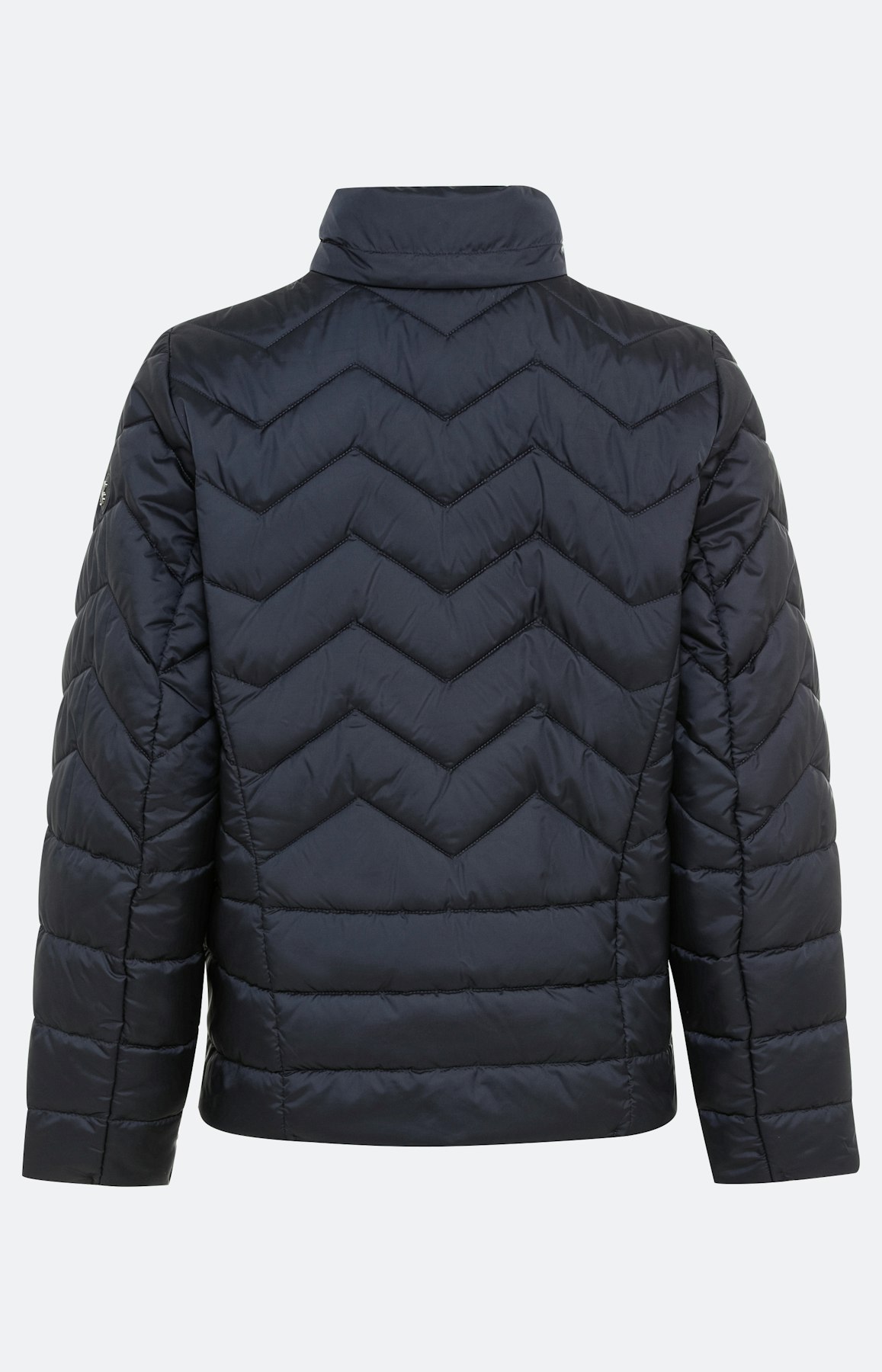 Steppjacke mit versteckter Kapuze