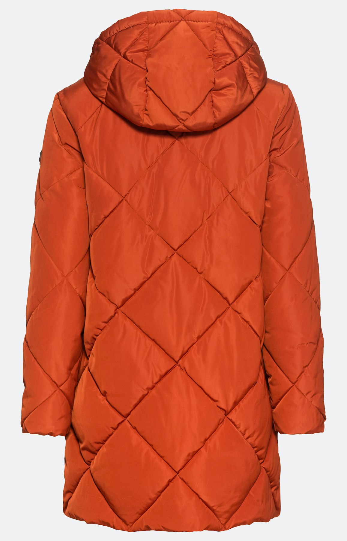 Stepp-Mantel mit Kapuze