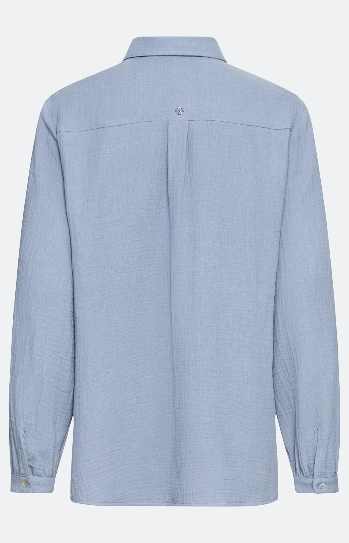 Musselinbluse mit langem Arm