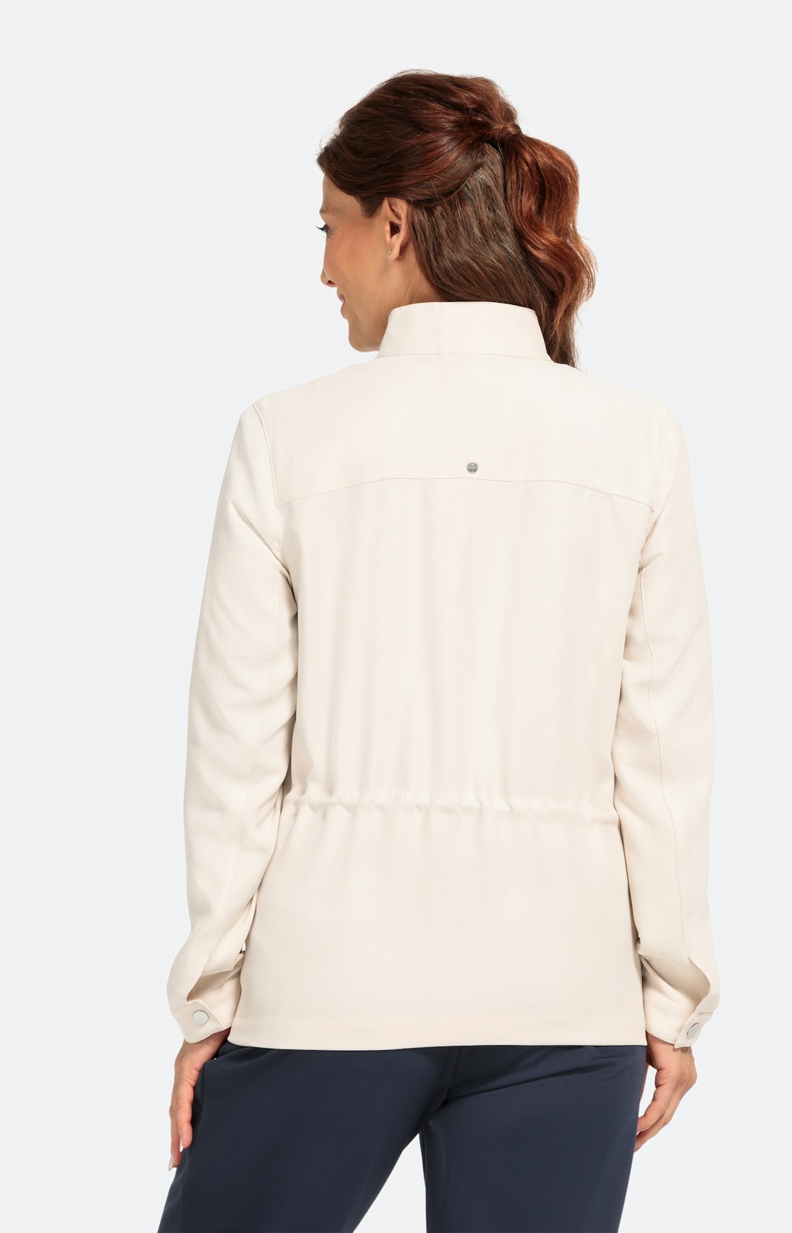 Weiche Sommerjacke mit Zugband