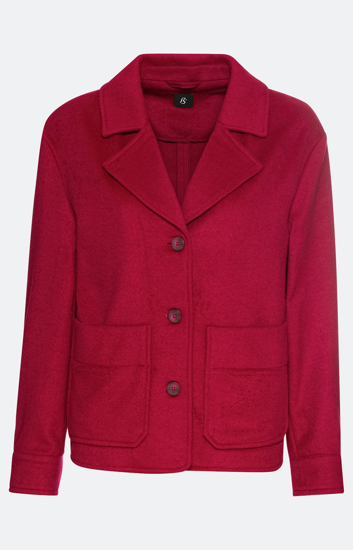 Blazer mit aufgesetzten Taschen