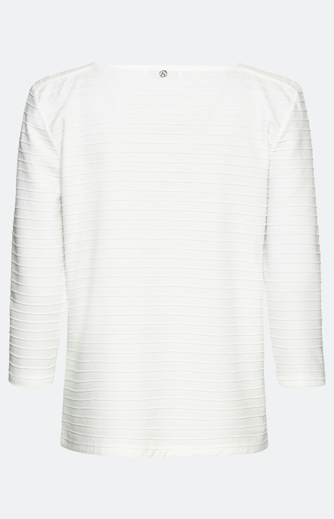 3/4-Arm-Shirt mit Struktur und Karree-Ausschnitt – Bonita