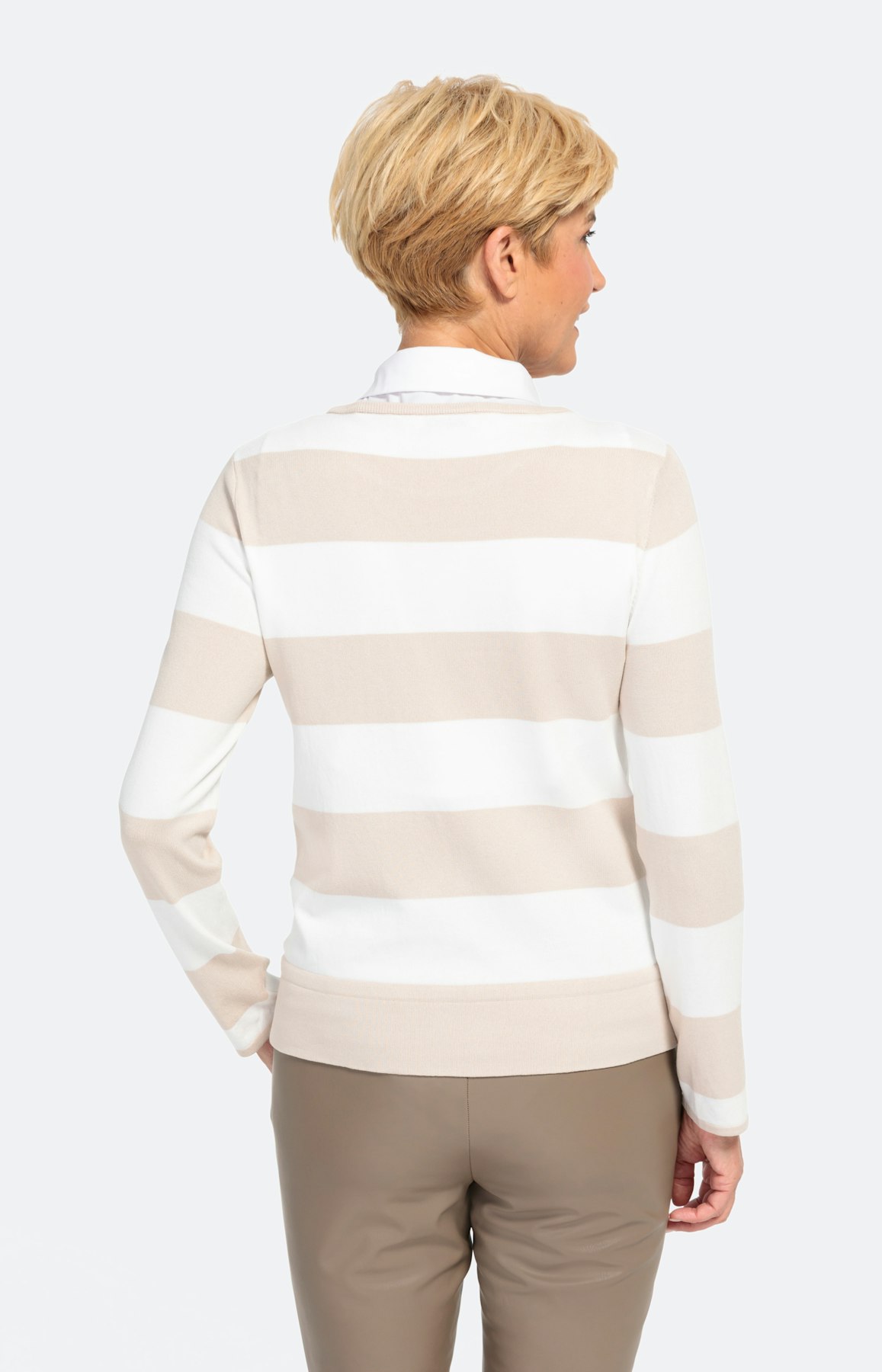 Langarm-Sweatshirt mit Tunnelzug