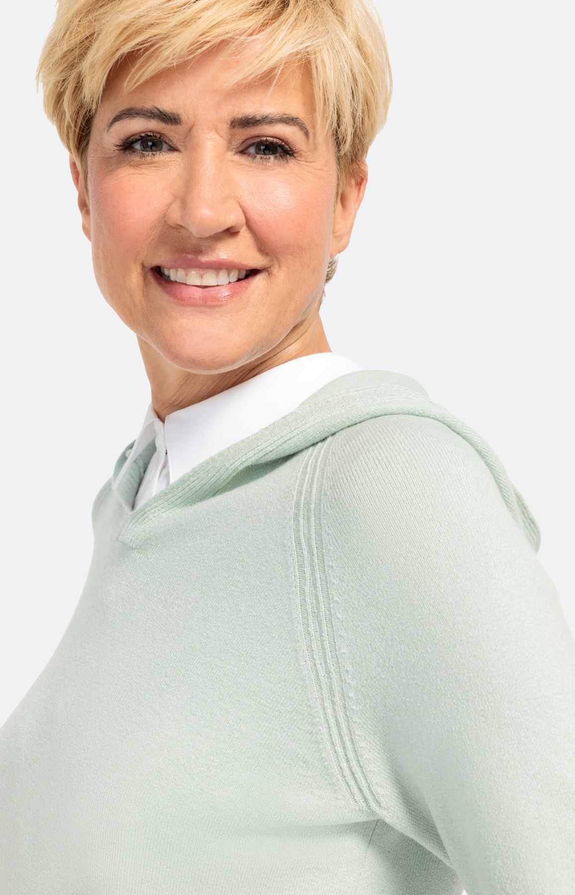 Kapuzenpullover mit langem Arm