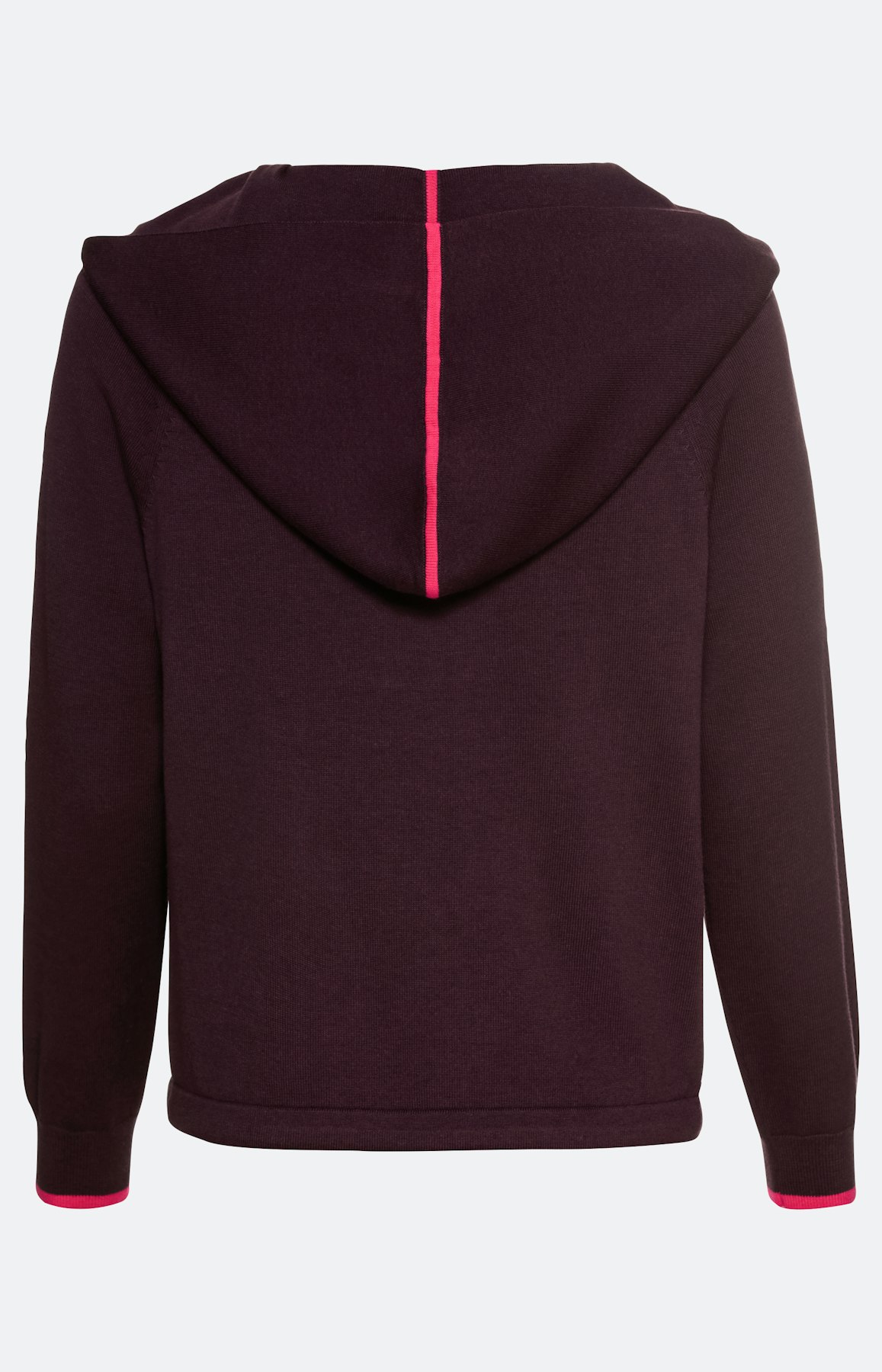 Langarm-Pullover mit Kapuze