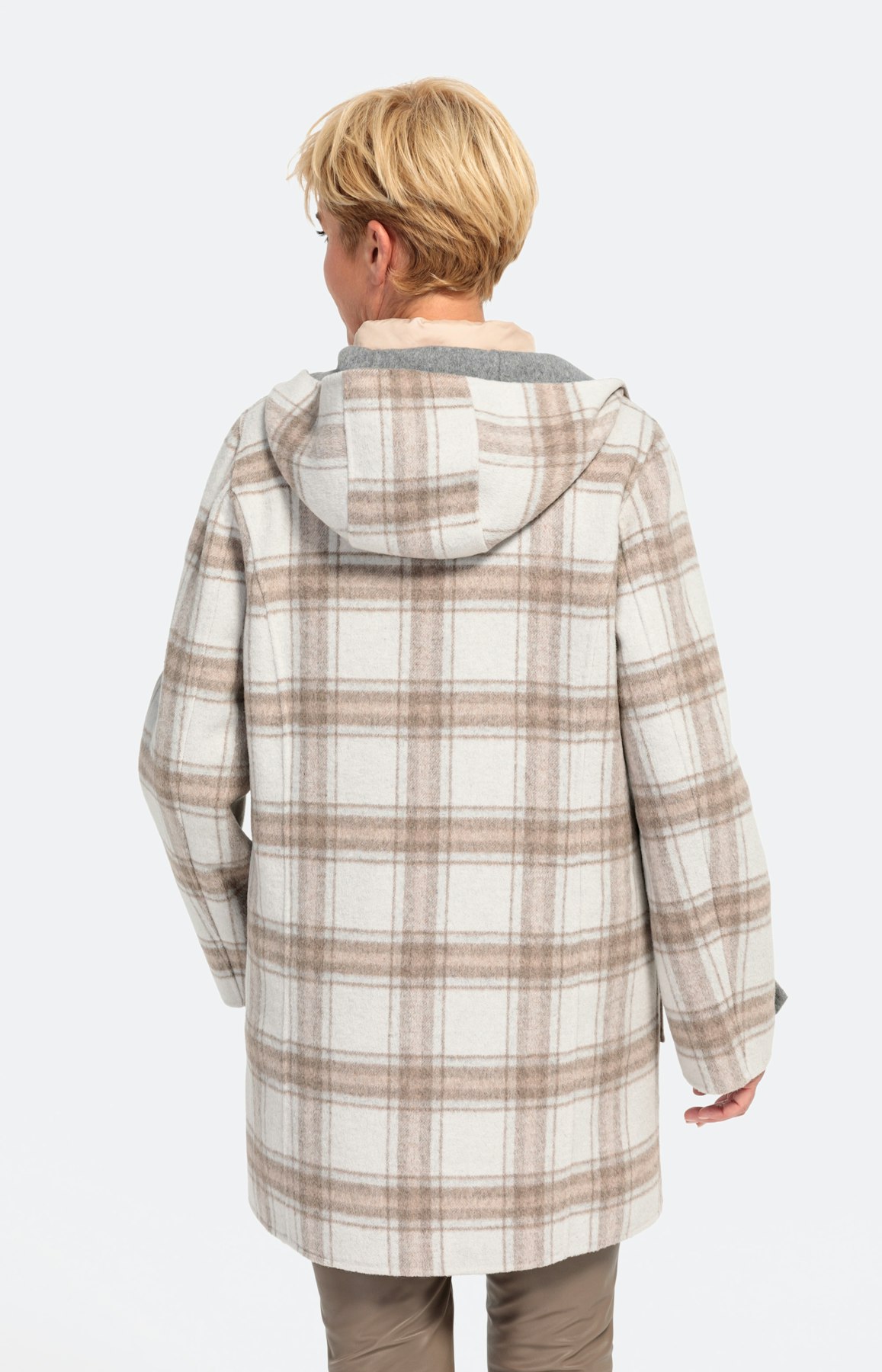 Mantel mit herausnehmbarer Weste