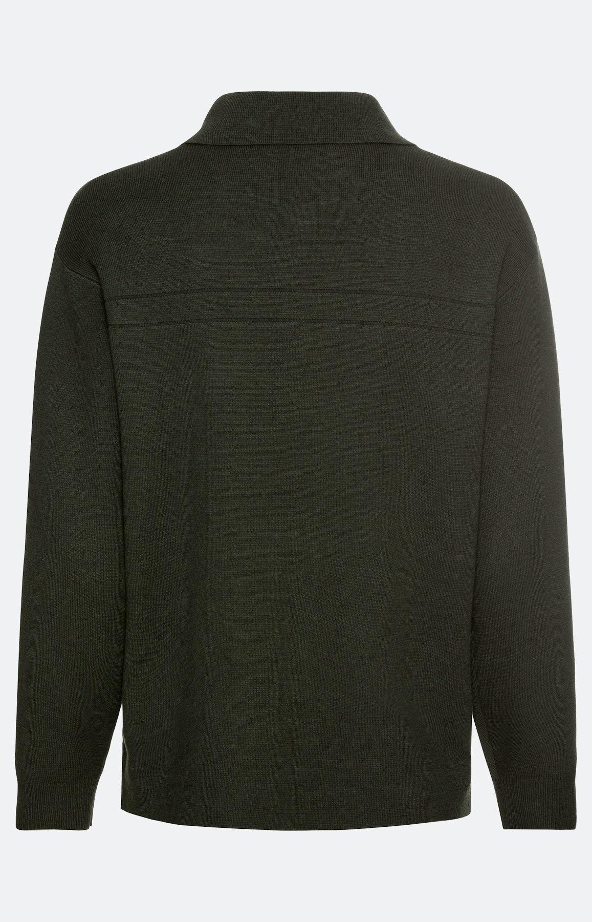 Strickjacke im Hemd-Design mit 1/1-Arm